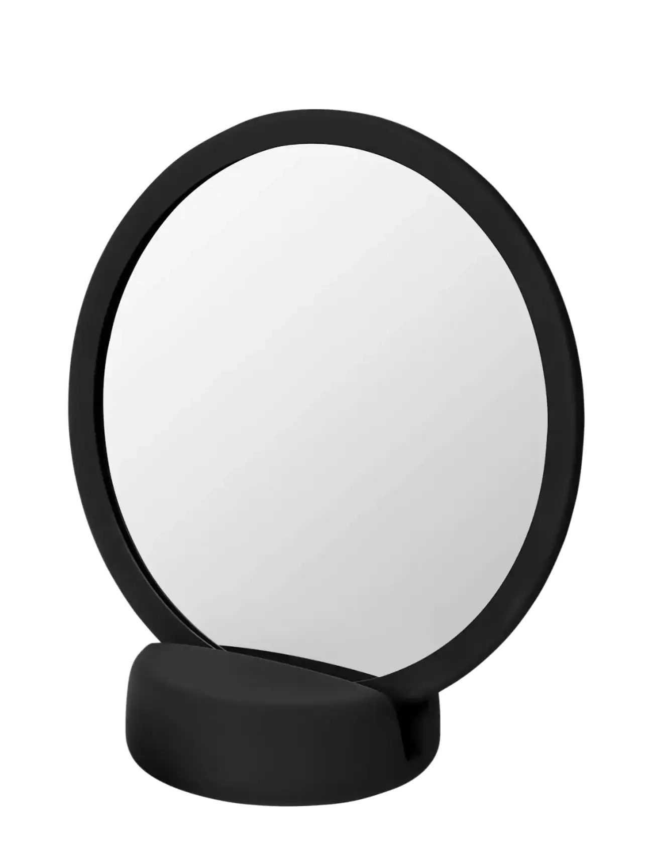 Blomus Vanity Mirror 18,5 X 17 X 9 Cm Sono Black, Badeværelsesspejl, Sort, Str: L 18.5CM