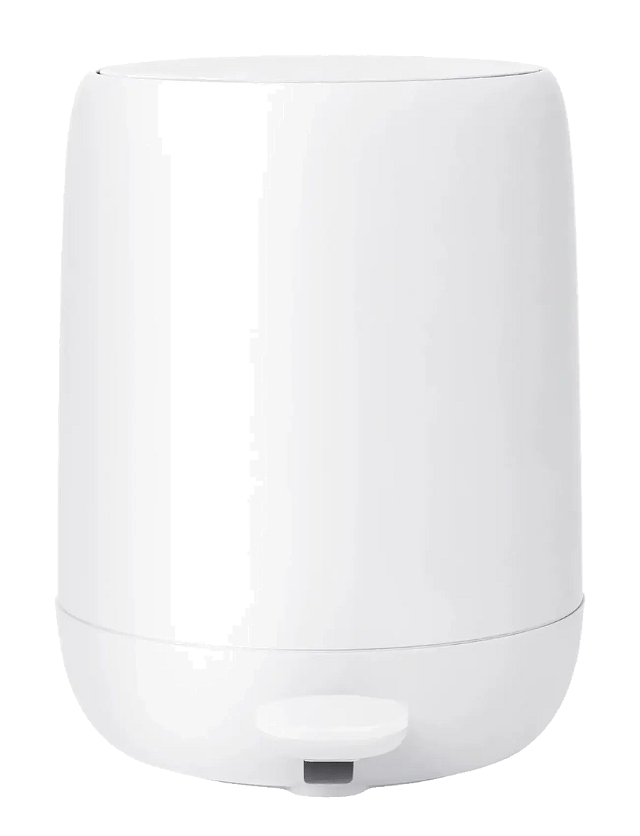 Blomus - Pedal Bin - Ø 23 cm, 5 L - SONO - White - papierkörbe - white - 1