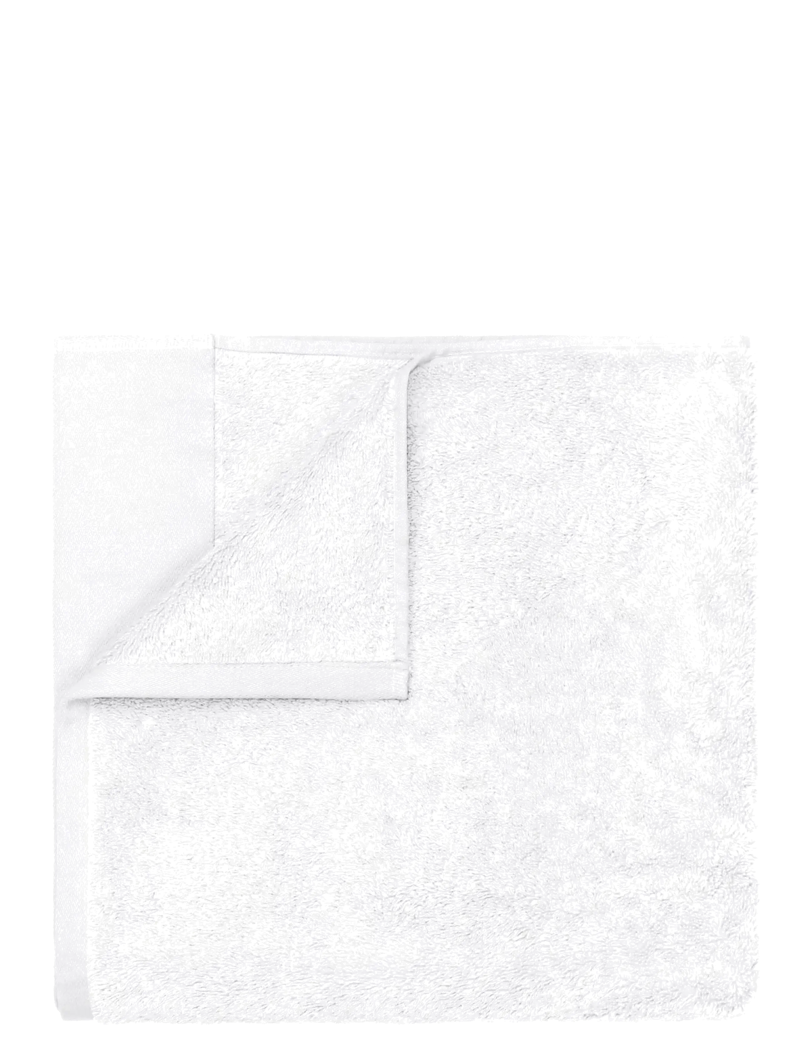 Blomus Bath Towel 140 X 70 Cm Riva White, Bath Håndklæde, Hvid, Str: 140X 70CM
