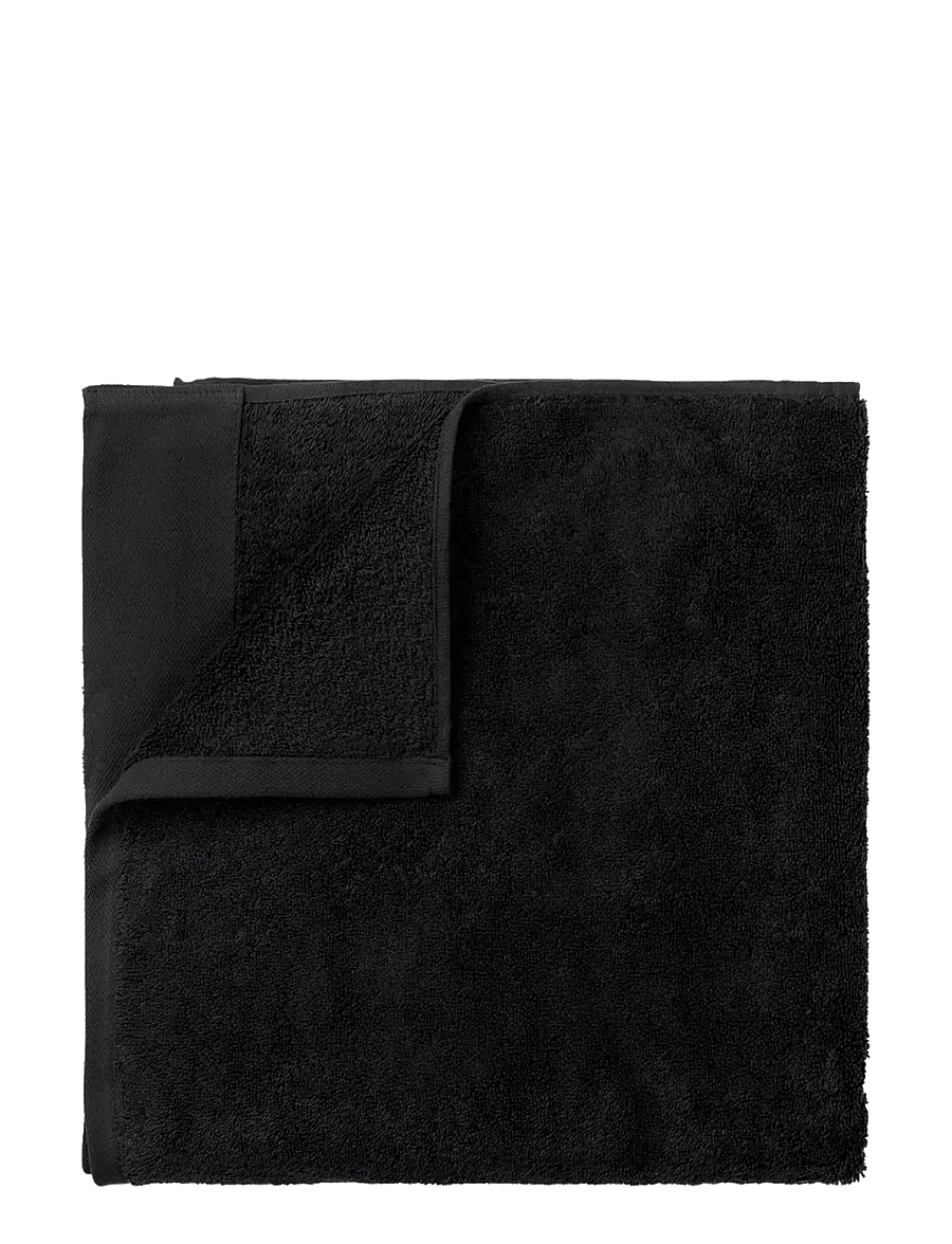Blomus - Hand Towel - 100 x 50 cm - RIVA - Black - käterätikud - black - 1