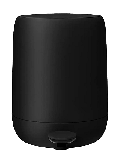 Blomus Pedal Bin - Ø 20 cm, 3 L - SONO - Black - Paberi prügikastid - BLACK / black