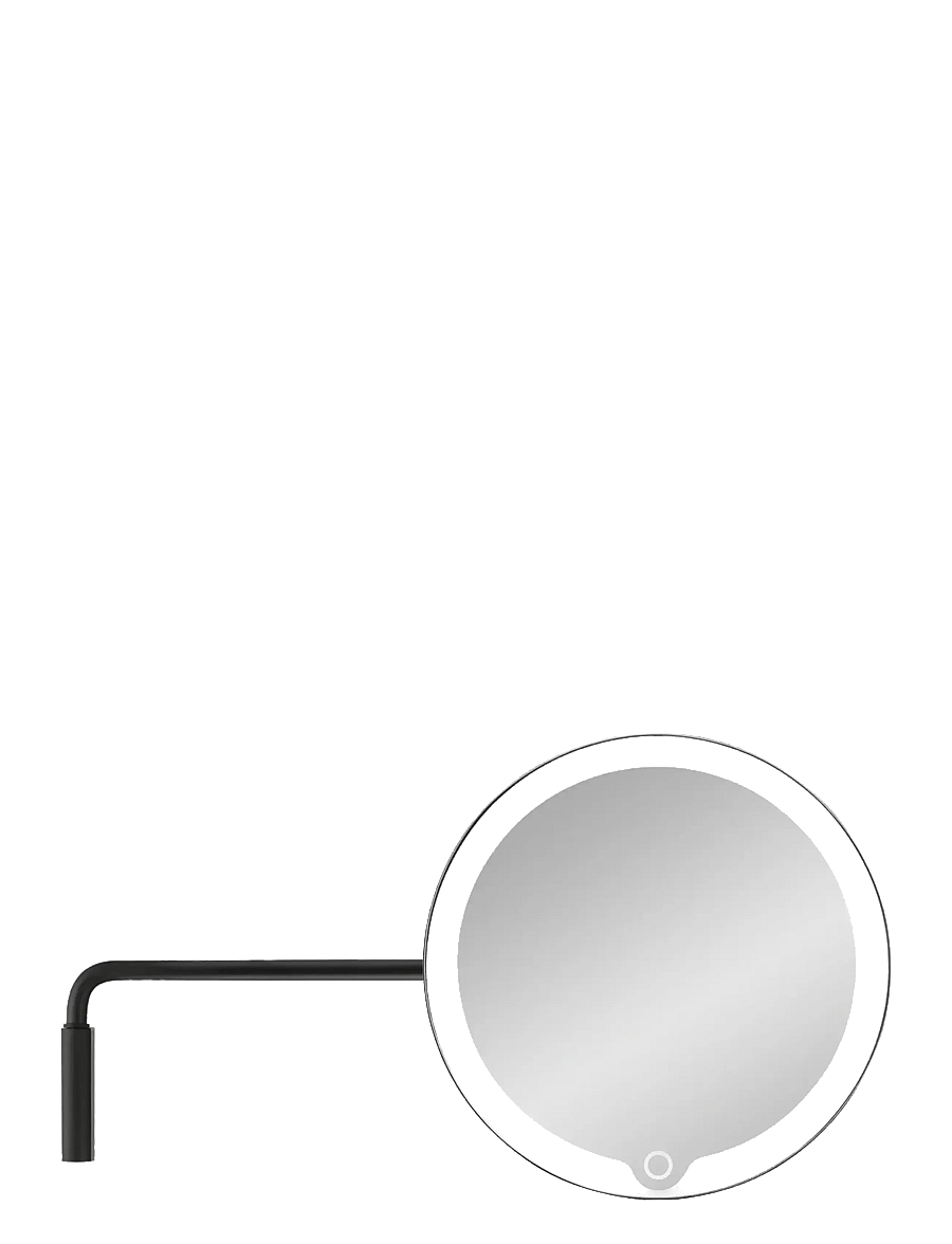 Blomus - Wall-mounted LED Vanity Mirror - 20 x 20 x 30,5 cm - MODO - Black - makeup - black - 0