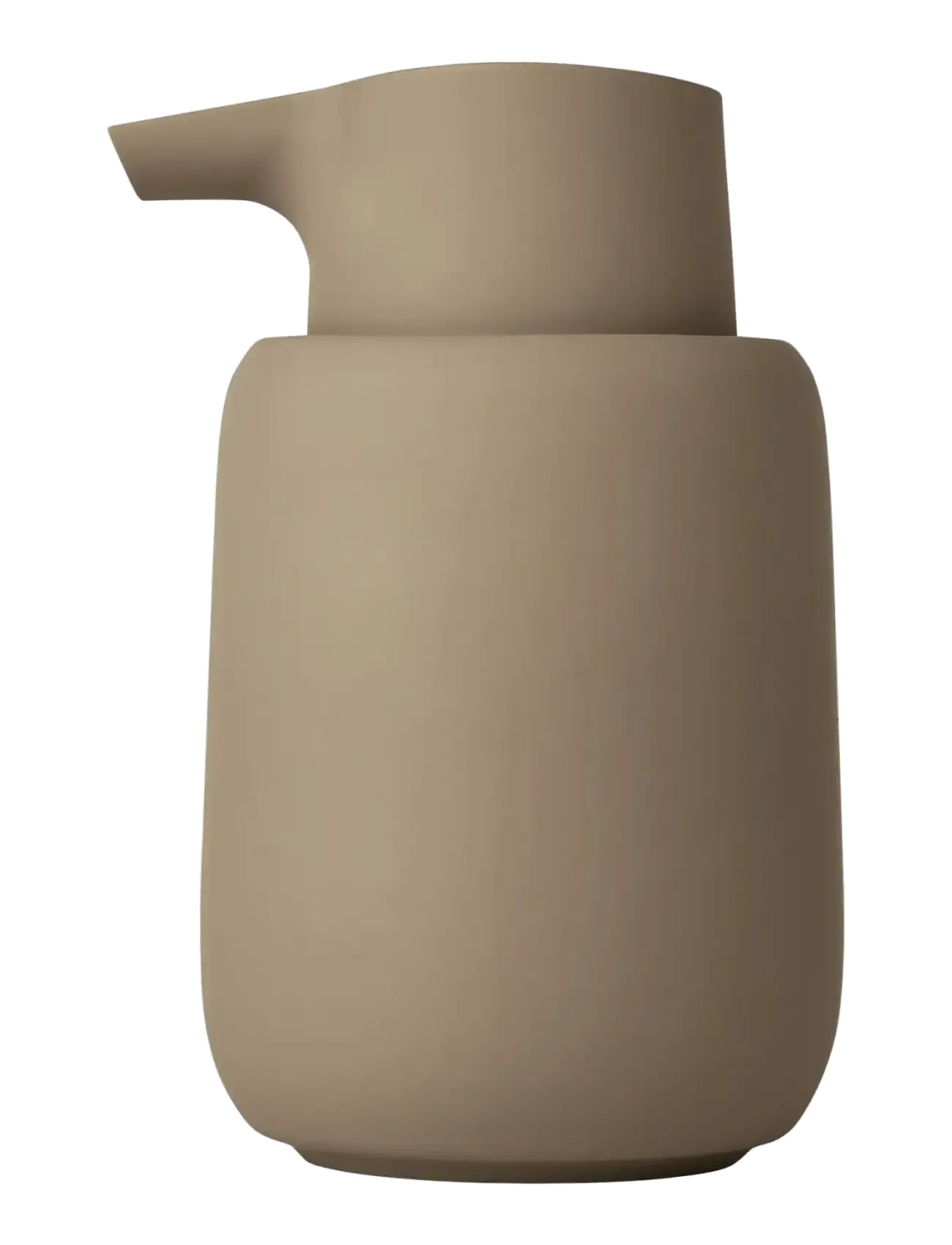 Blomus Soap Dispenser Ø 8,5 Cm, 0,25 L Sono Tan, Soap Pumps & Soap Kop, Beige, Str: L 9.5CM