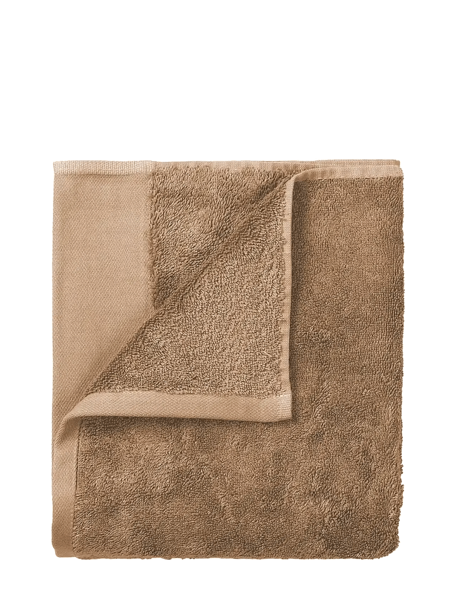 Blomus - Set of 2 Guest Hand Towels - 50 x 30 cm - RIVA - Tan - külaliste käterätikud - tan - 1