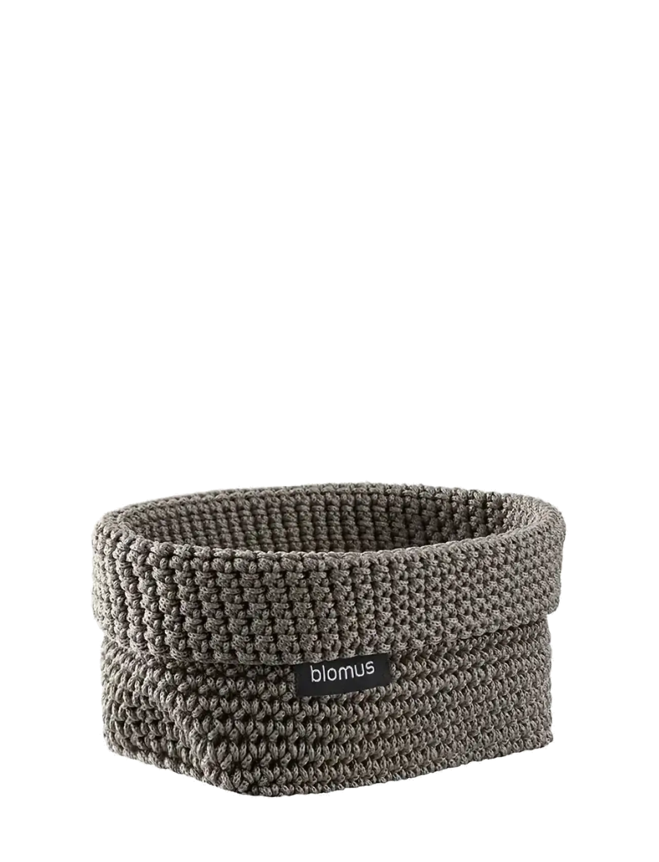 Blomus Crochet Rope Basket M 15 X 10 9 Cm Tela Fungi, L cm, Storage, Braun - Storage Baskets, Homeware