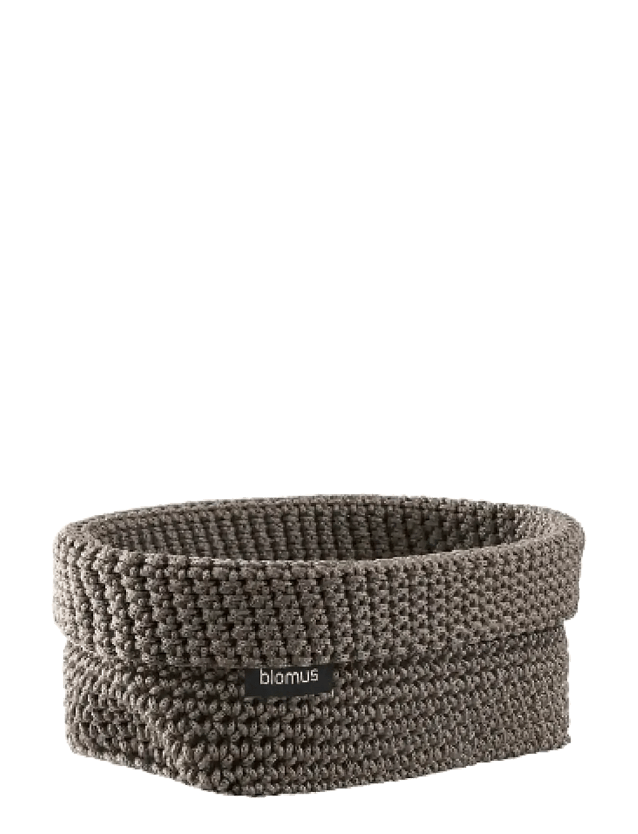 Blomus - Crochet Rope Basket L - 20 x 12 x 9 cm - TELA - Fungi - lebensmittellagerung - fungi - 1