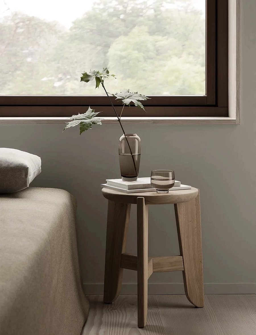 Blomus - Stool - 45 x 38 x 38 cm - ELI - Oak - oak - 2