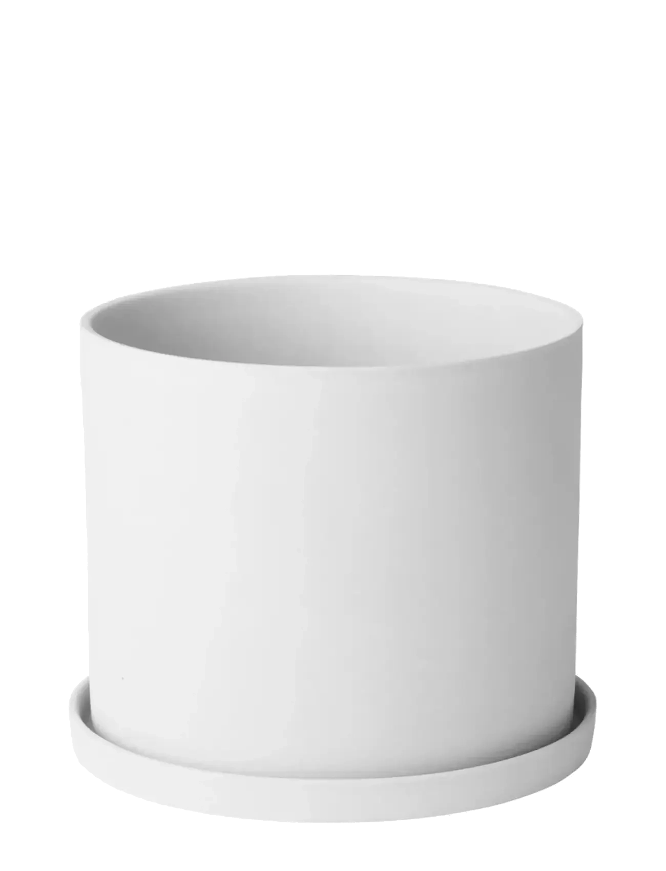 Blomus Herb Pot Ø 15 Cm Nona White, Flower Pots, Hvid, Str: L 15CM