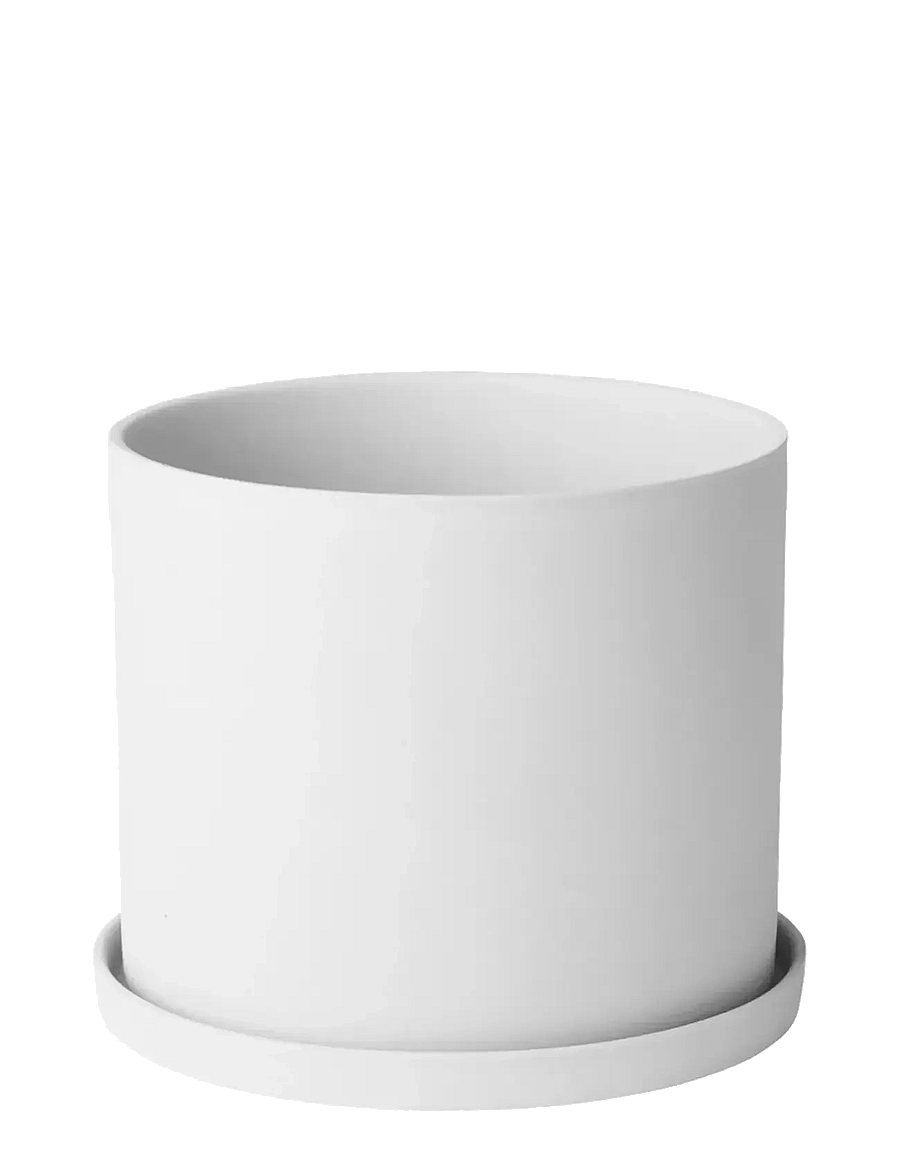 Blomus - Herb Pot - Ø 15 cm - NONA - White - blumentöpfe - white - 1