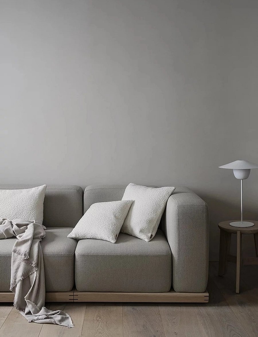 Blomus - Cushion Cover - 50 x 50 cm - BOUCLE - Lilly White - padjakatted - lilly white - 0
