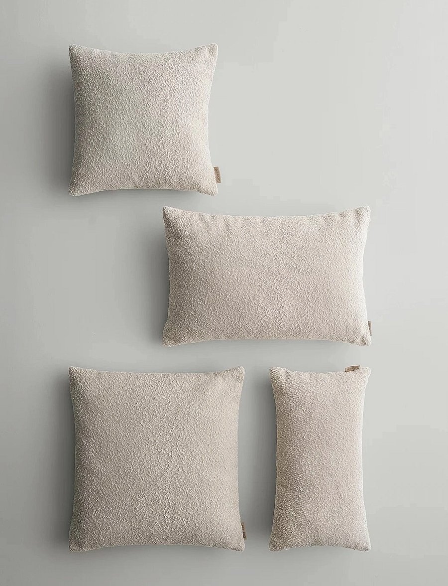 Blomus - Cushion Cover - 60 x 40 cm - BOUCLE - Moonbeam - padjakatted - moonbeam - 0