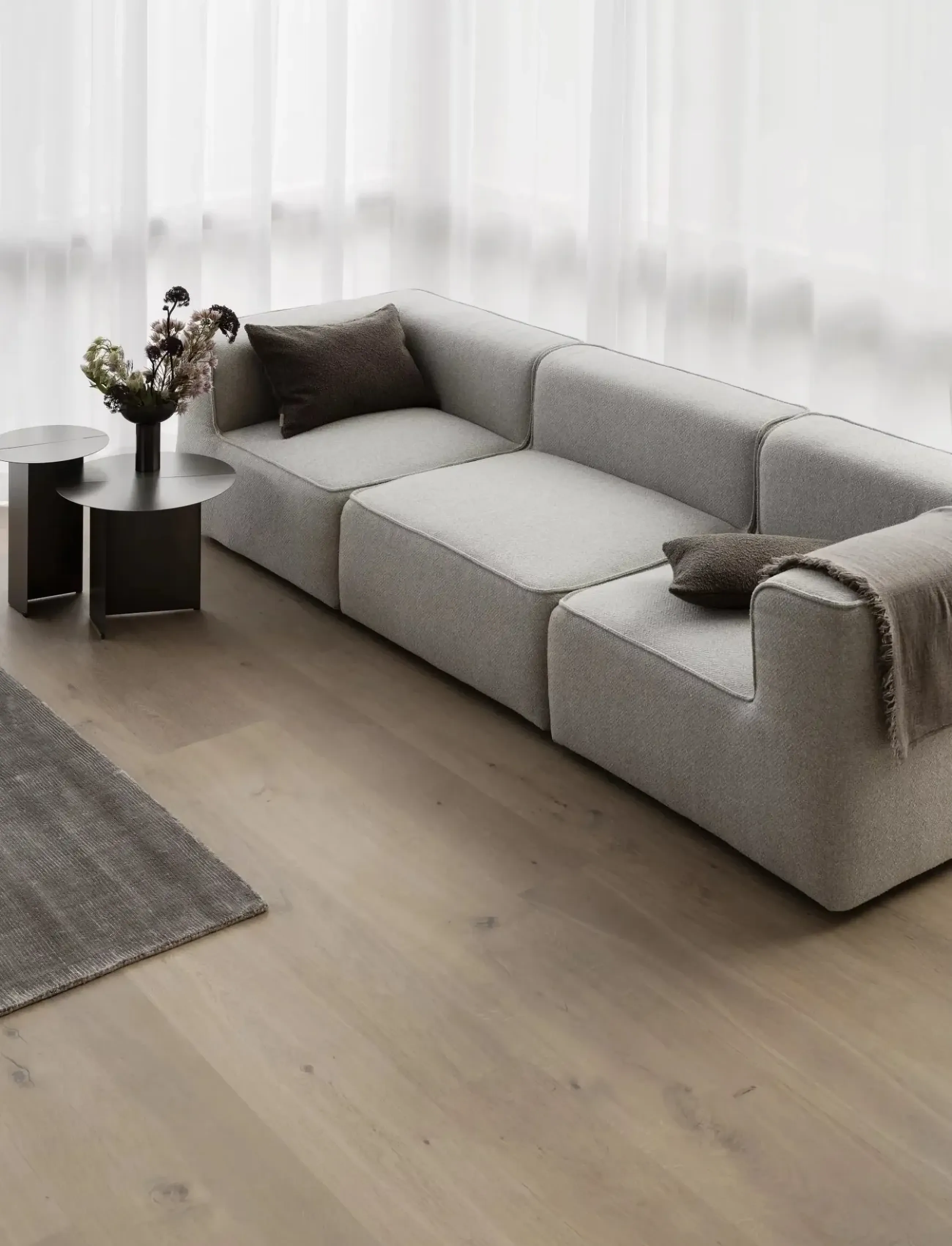Blomus Cushion Cover 60 X 40 Cm Boucle Espresso, 60X cm, Cushions & Blankets, Braun - Covers, Homeware
