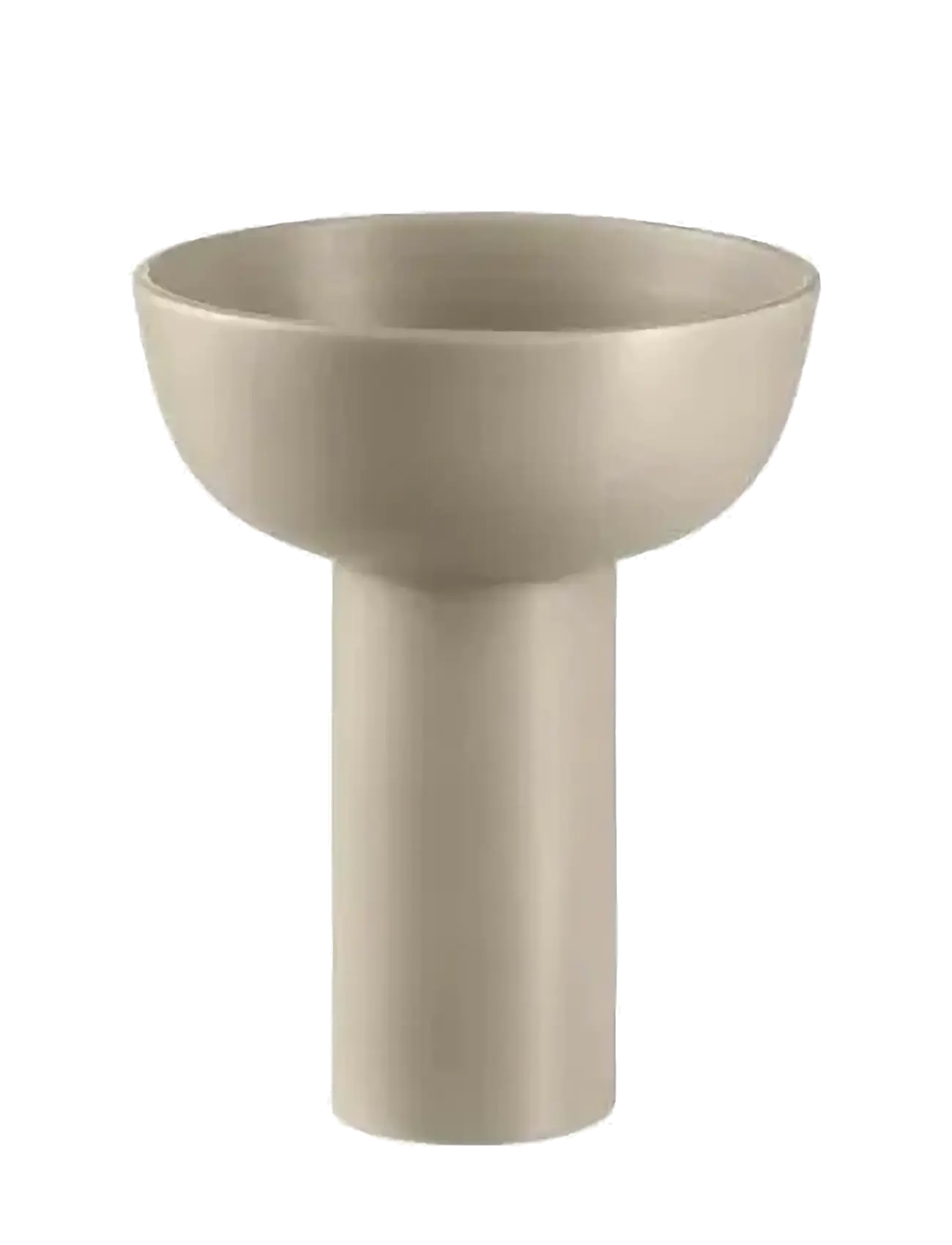 Blomus Vase 21 Cm, Ø 17 Cm Miyabi Nomad, Vase, Beige, Str: L 17.3CM
