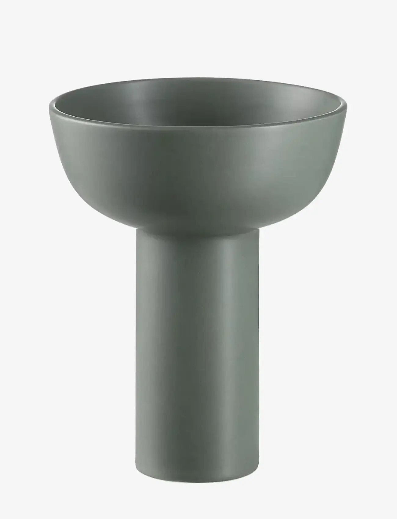 Blomus - Vase - 21 cm, Ø 17 cm - MIYABI - Agave Green - agave green - 0
