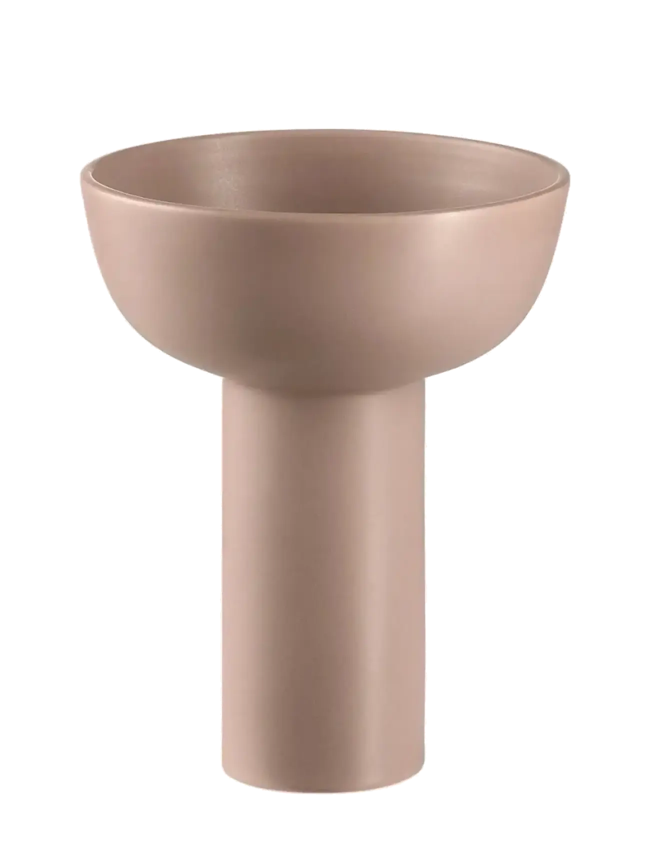 Blomus Vase 21 Cm, Ø 17 Cm Miyabi Terracotta, Vase, Pink, Str: L 17.3CM