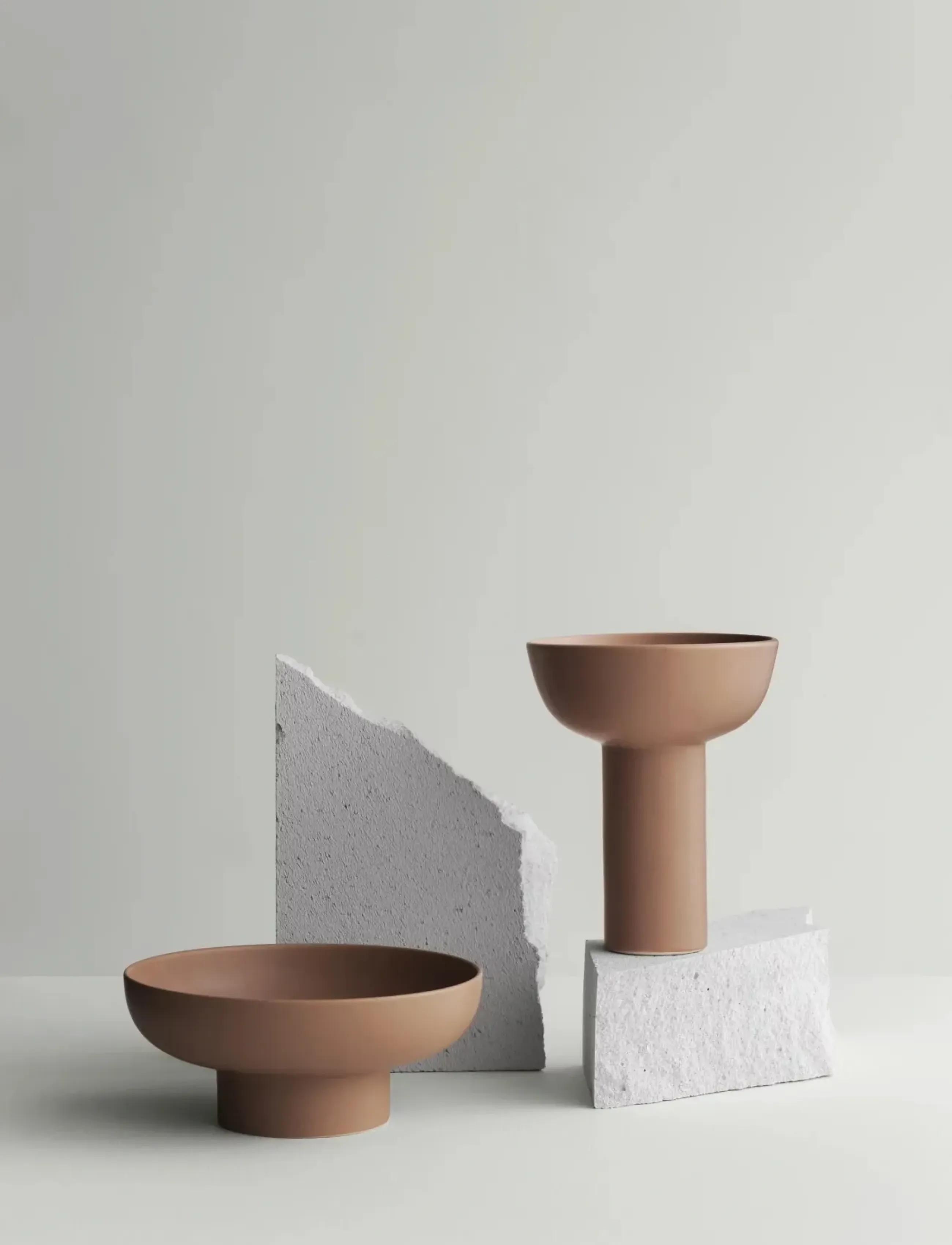 Blomus Vase 17 Cm, Ø 21 Cm Miyabi Terracotta, L 23 cm, Vases, Rosa - Other Homeware