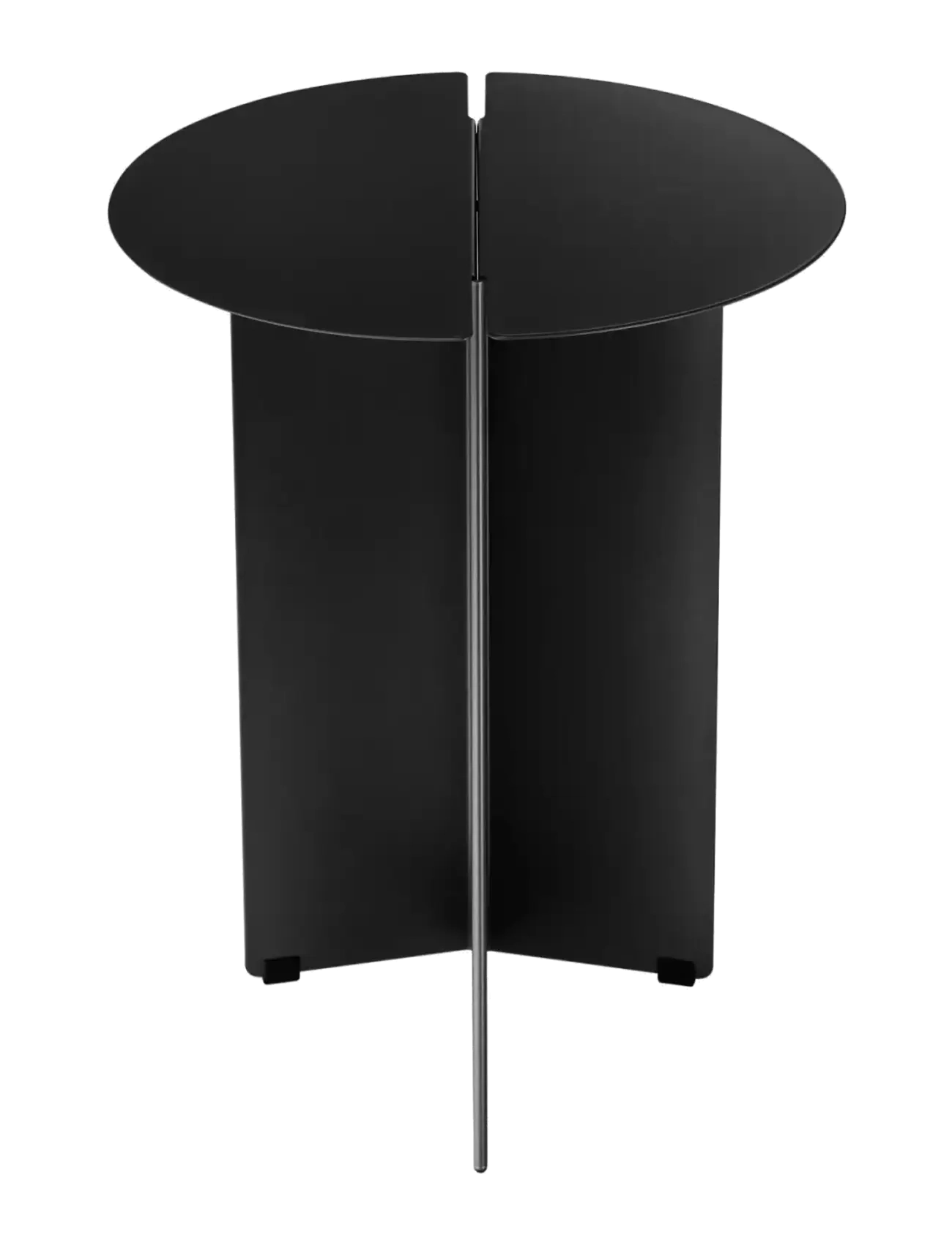 Blomus Side Table S 47 Cm, Ø 35 Cm Oru Black, Sidebord og lille bord, Sort, Str: L 35CM