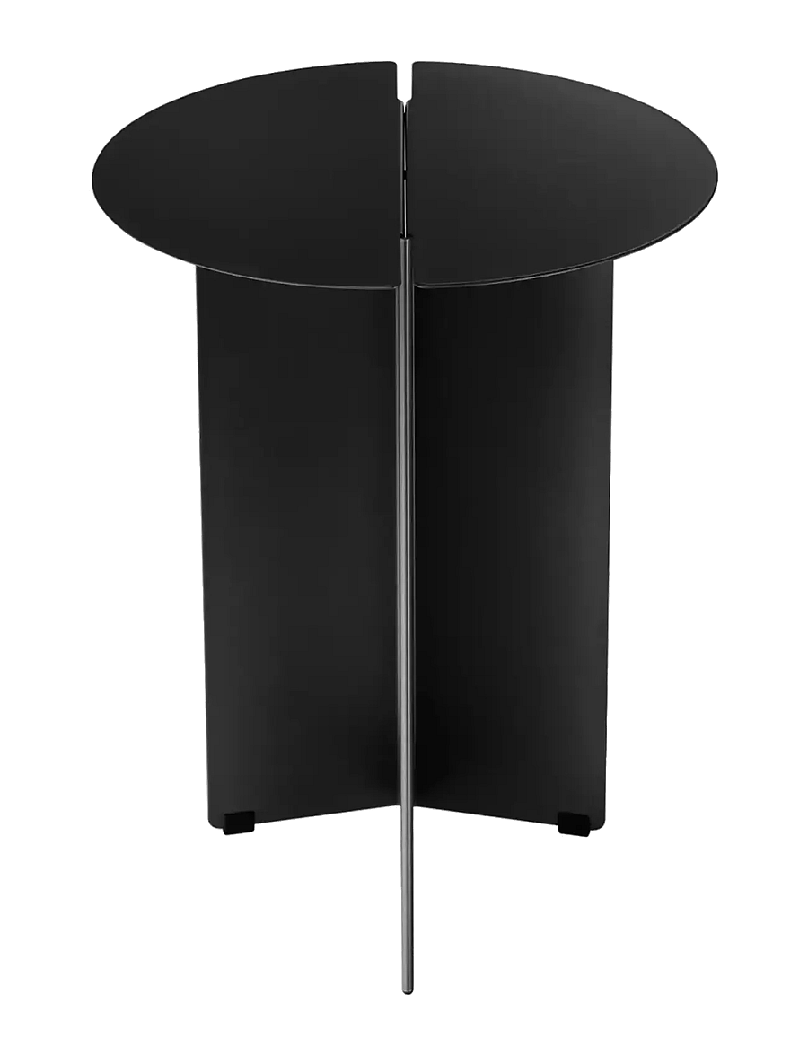 Blomus - Side Table S - 47 cm, Ø 35 cm - ORU - Black - beistelltische & kleine tische - black - 1