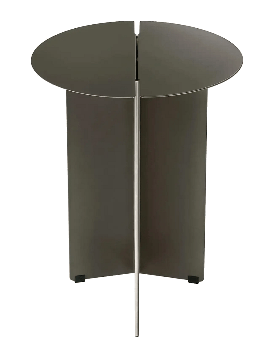 Blomus - Side Table S - 47 cm, Ø 35 cm - ORU - Burned Metal - küljelauad ja väikesed lauad - burned metal - 1