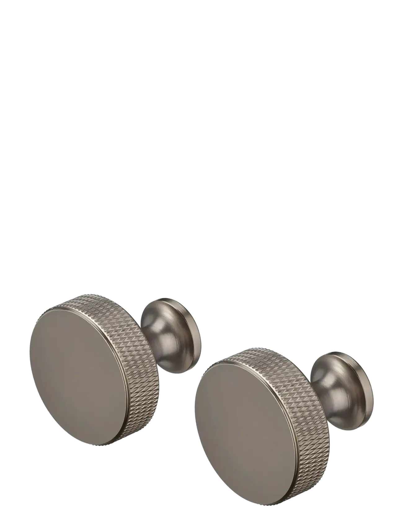 Blomus Set 2 Wall Hooks Ø 3 Cm Rof Burned Metal, cm, & Knobs, Silber - Hooks, Homeware