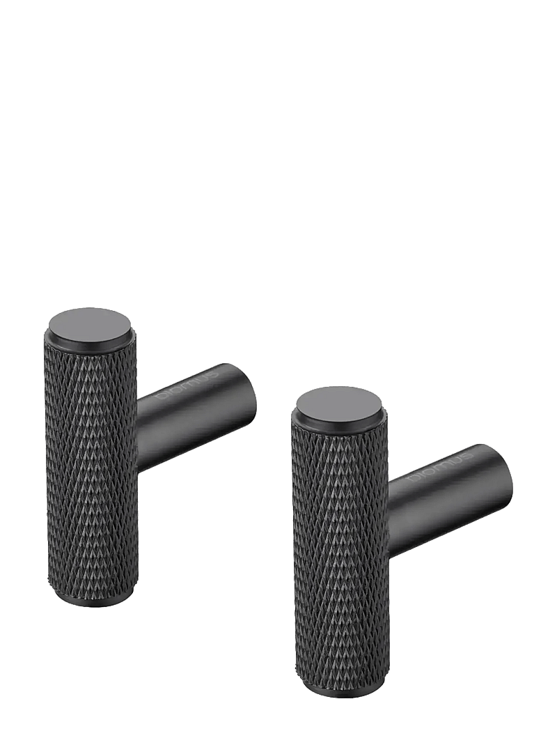 Blomus - Set 2 Wall Hooks - Ø 1 cm - ROF - Black - nupud - black - 1