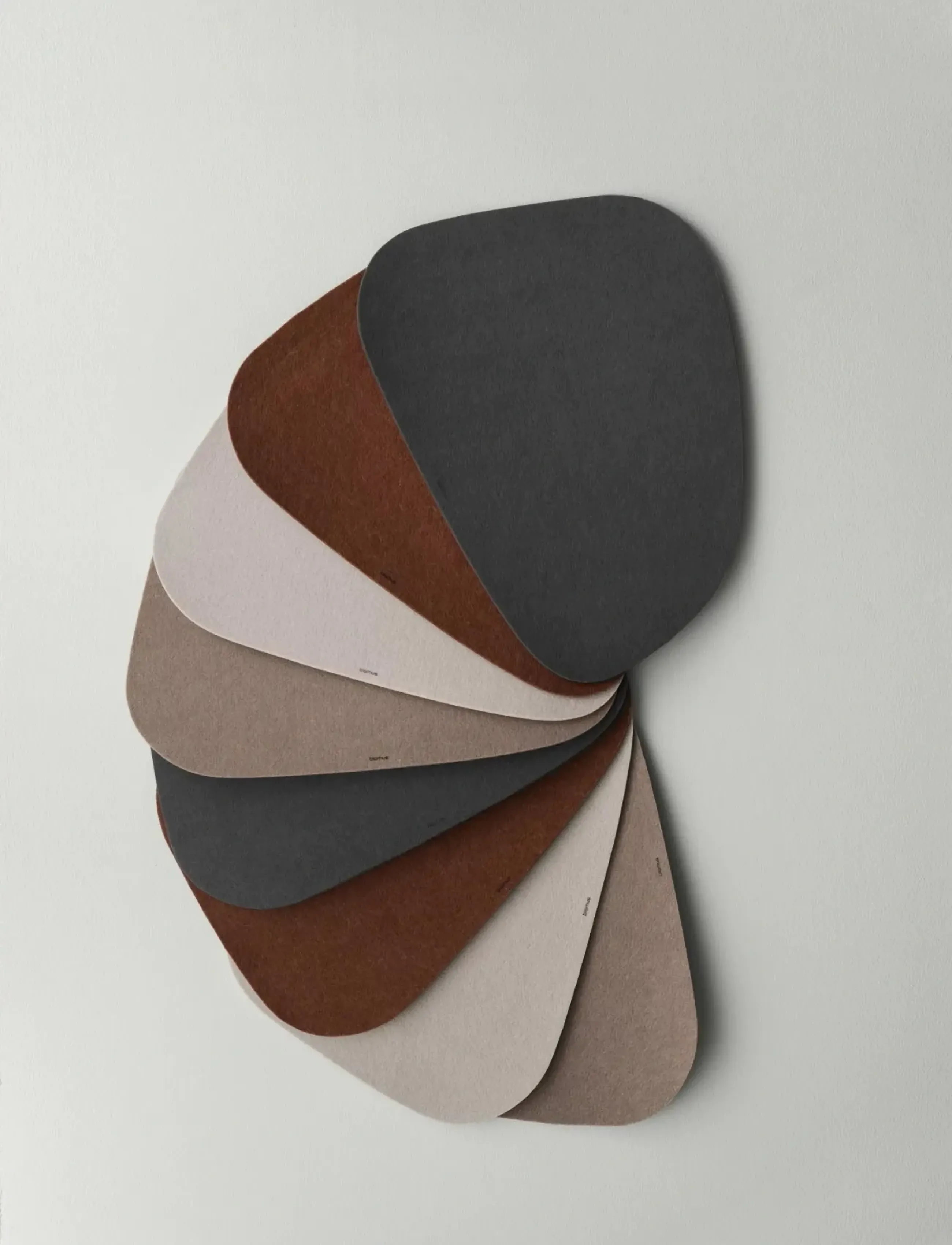 Blomus Felt Placemat - 48,5 X 35 cm - Lagona - Magnet, 48.5X 35 cm, Black, Tableware > Placemats, Unisex
