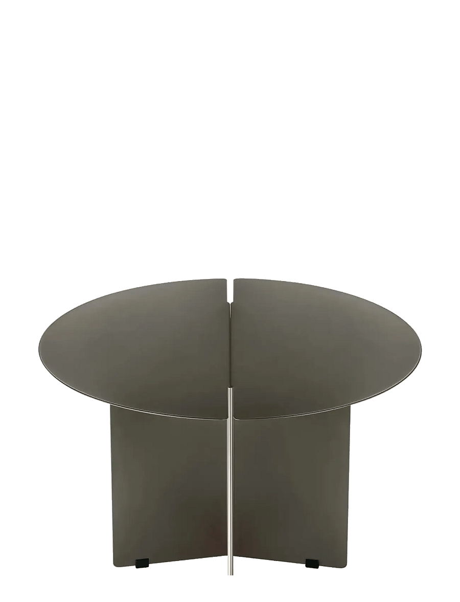 Blomus - Side Table M - 40 cm, Ø 50 cm - ORU - Burned Metal - küljelauad ja väikesed lauad - burned metal - 1