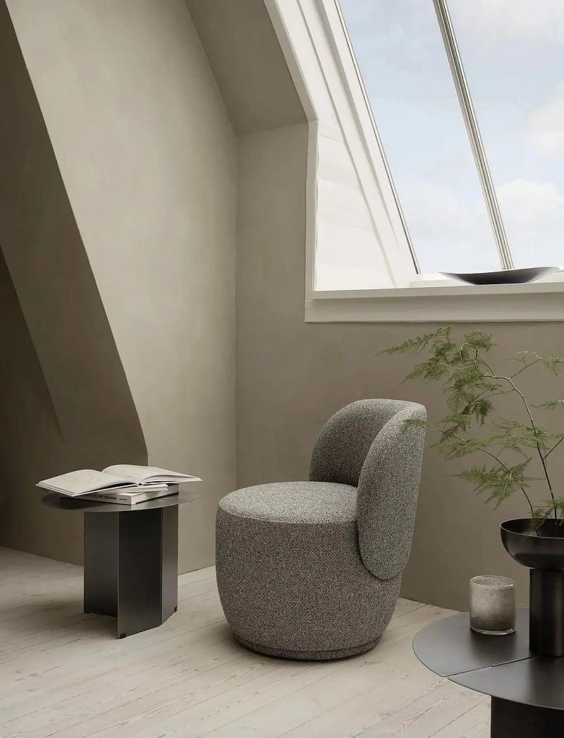 Blomus - Side Table M - 40 cm, Ø 50 cm - ORU - Burned Metal - küljelauad ja väikesed lauad - burned metal - 3
