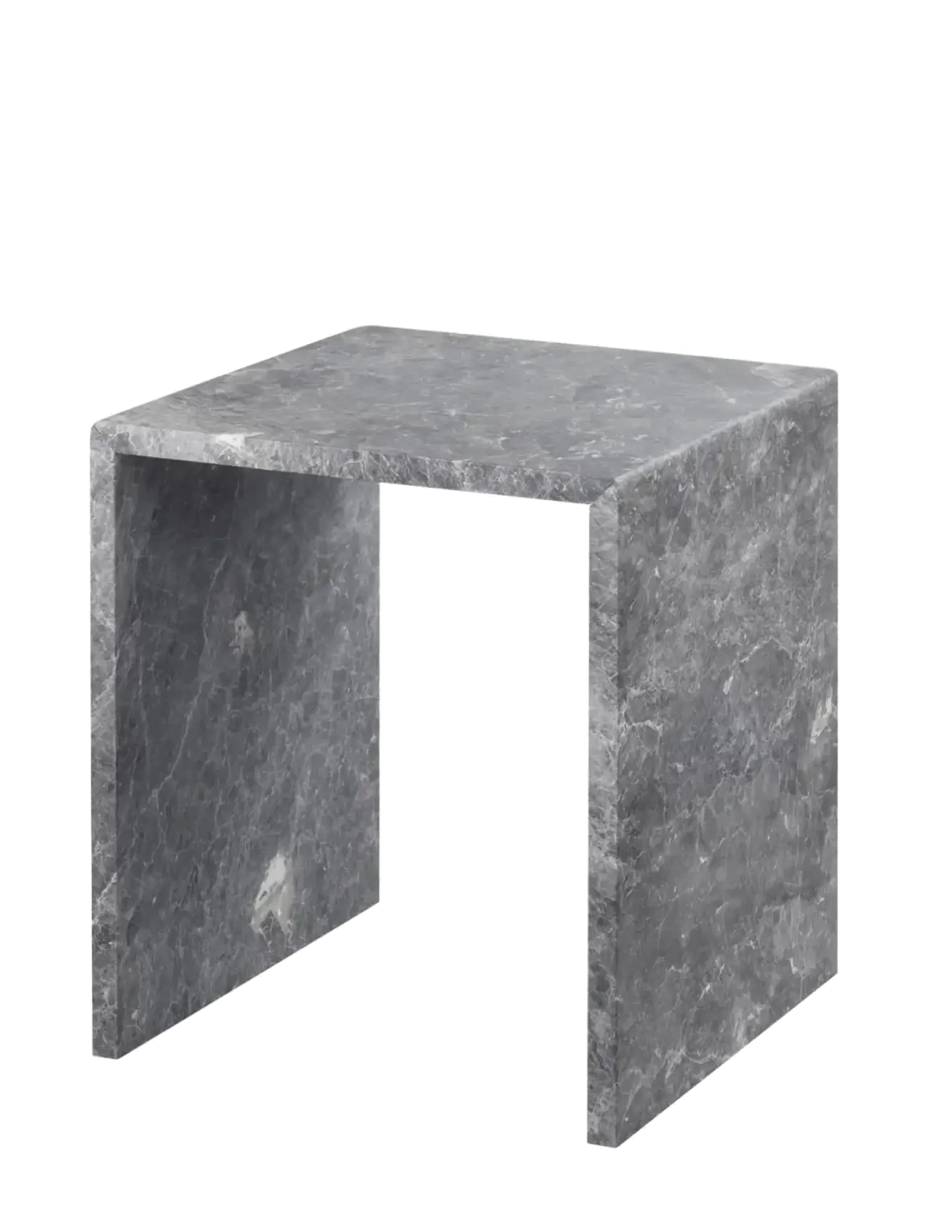 Blomus - Set of 2 Side Tables - 45 x 45 x 45 cm - VARU - Tundra Gray - sidobord & småbord - tundra gray - 2