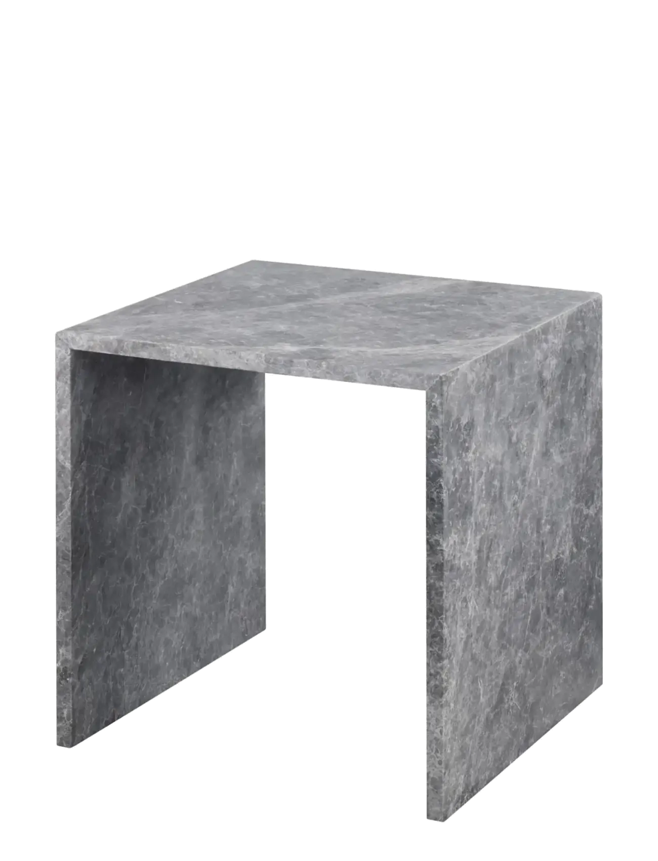Blomus - Set of 2 Side Tables - 45 x 45 x 45 cm - VARU - Tundra Gray - sidobord & småbord - tundra gray - 3