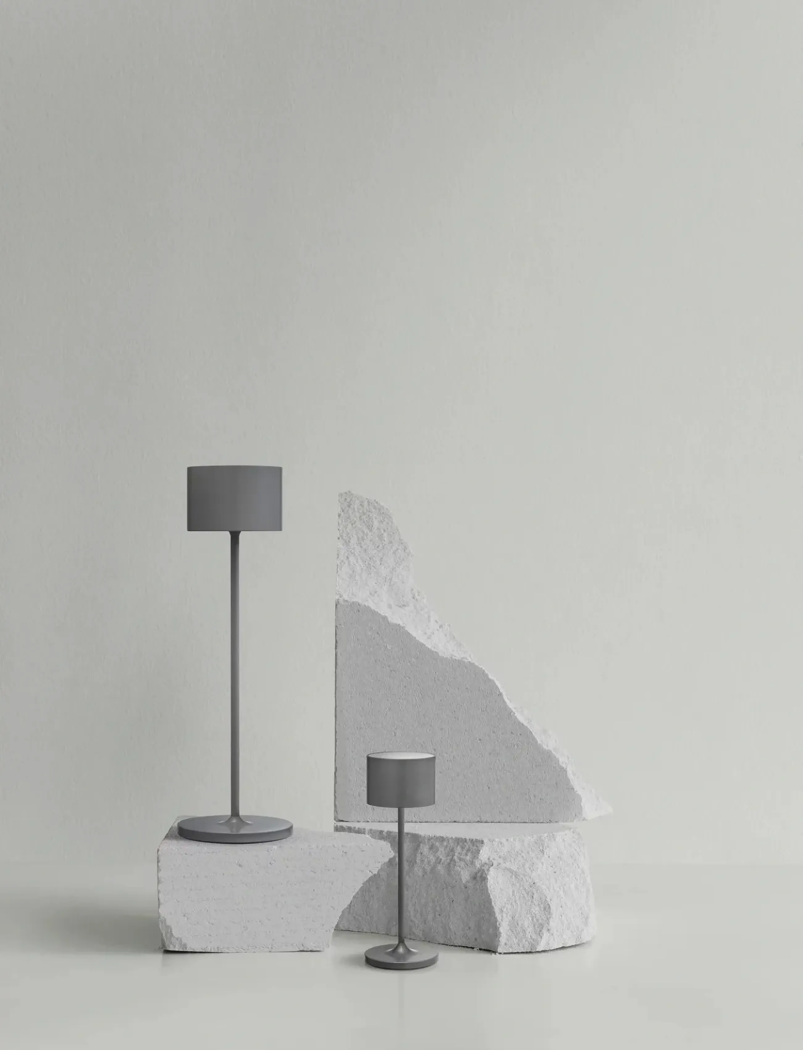 Blomus Mobile Led-Lamp 19,5 Cm Farol Mini Satellite, L 7 cm, Lamps, Grau - Table Homeware