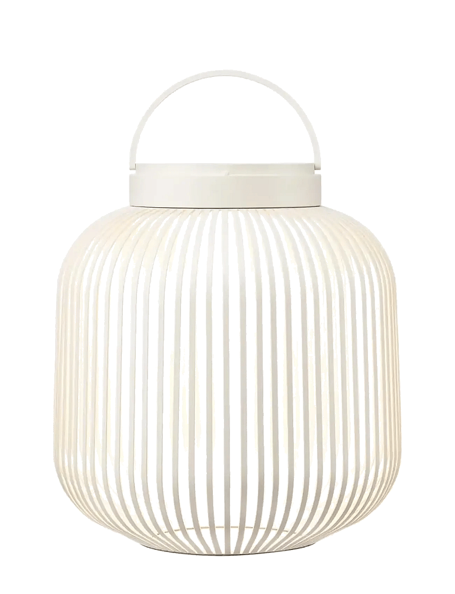 Blomus - Mobile LED Lamp M - 30,5 cm, Ø 27,5 cm - LITO LED - Silk Gray - laternad - silk gray - 2