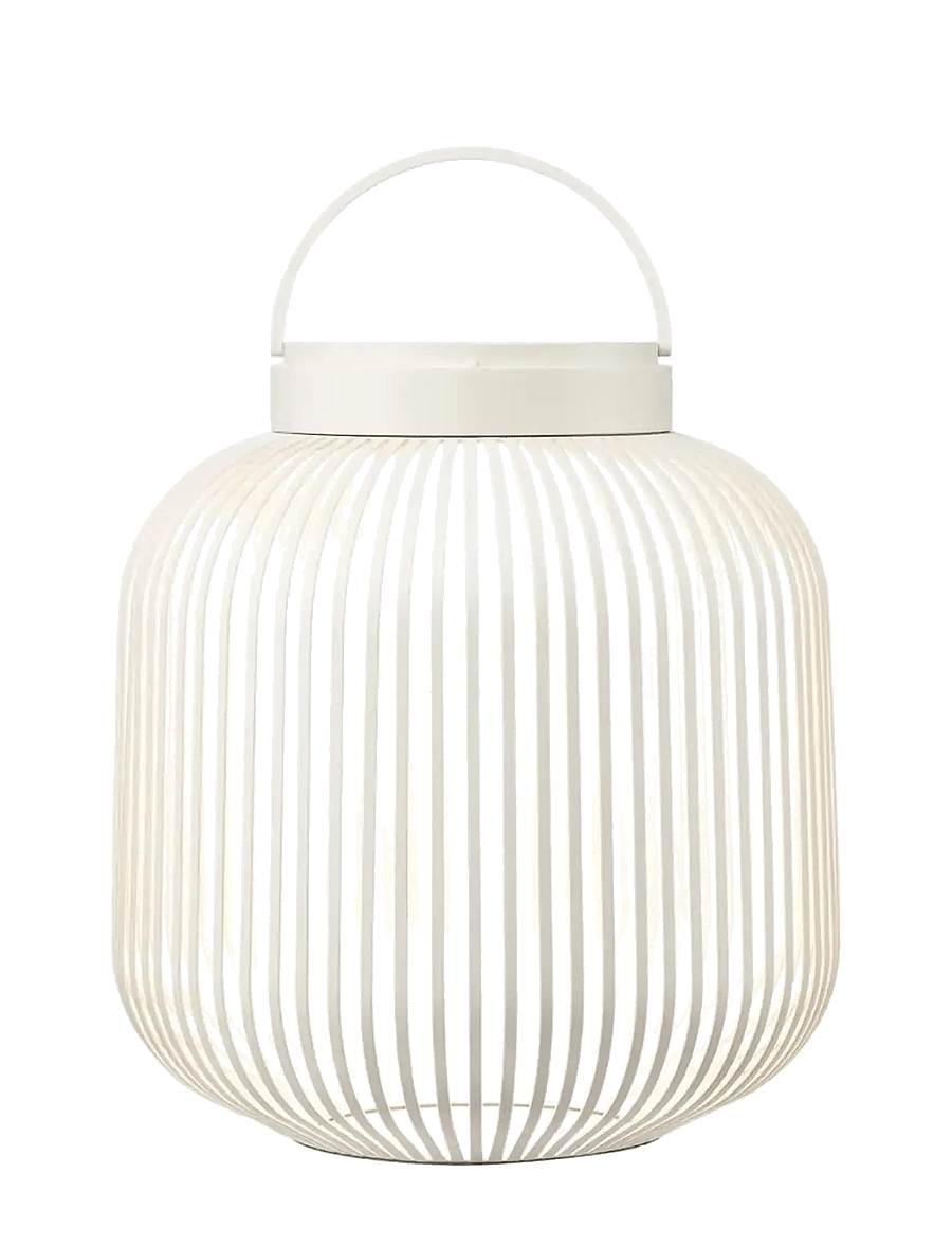 Blomus - Mobile LED Lamp M - 30,5 cm, Ø 27,5 cm - LITO LED - Silk Gray - laternad - silk gray - 4
