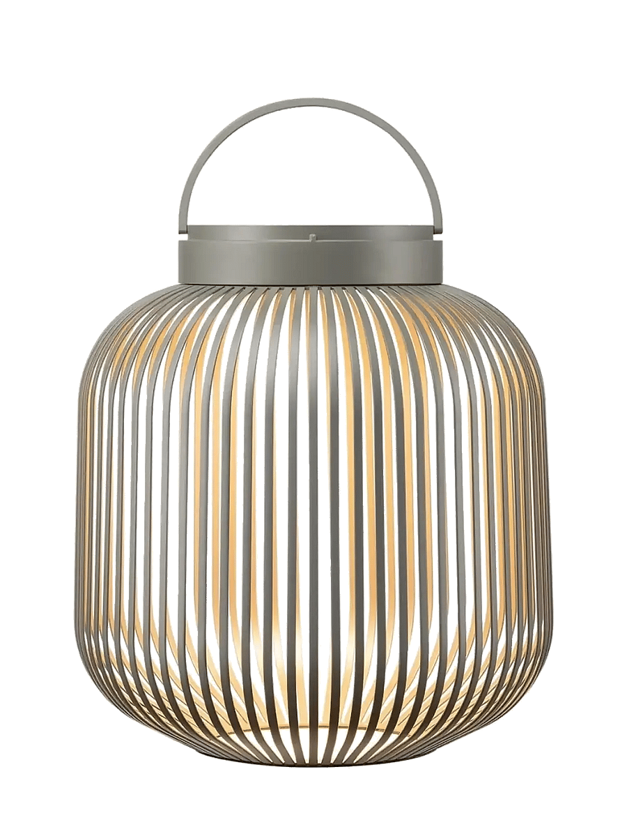 Blomus - Mobile LED Lamp M - 30,5 cm, Ø 27,5 cm - LITO LED - Granite Gray - laternad - granite gray - 2