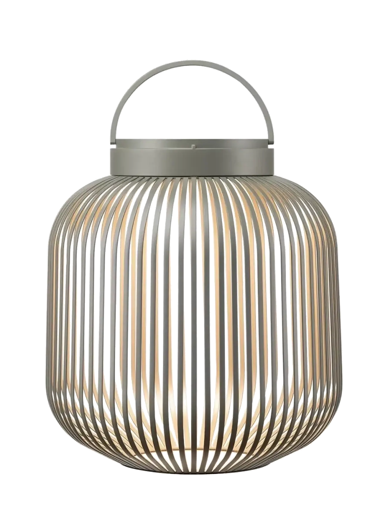 Blomus - Mobile LED Lamp M - 30,5 cm, Ø 27,5 cm - LITO LED - Granite Gray - laternen - granite gray - 3