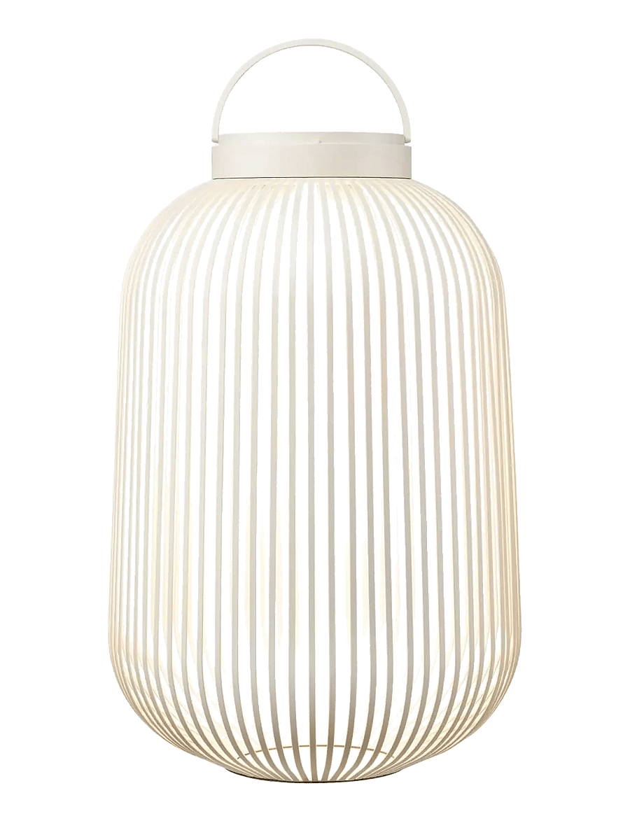 Blomus - Mobile LED Lamp L - 49 cm, Ø 31 cm - LITO LED - Silk Gray - laternad - silk gray - 1