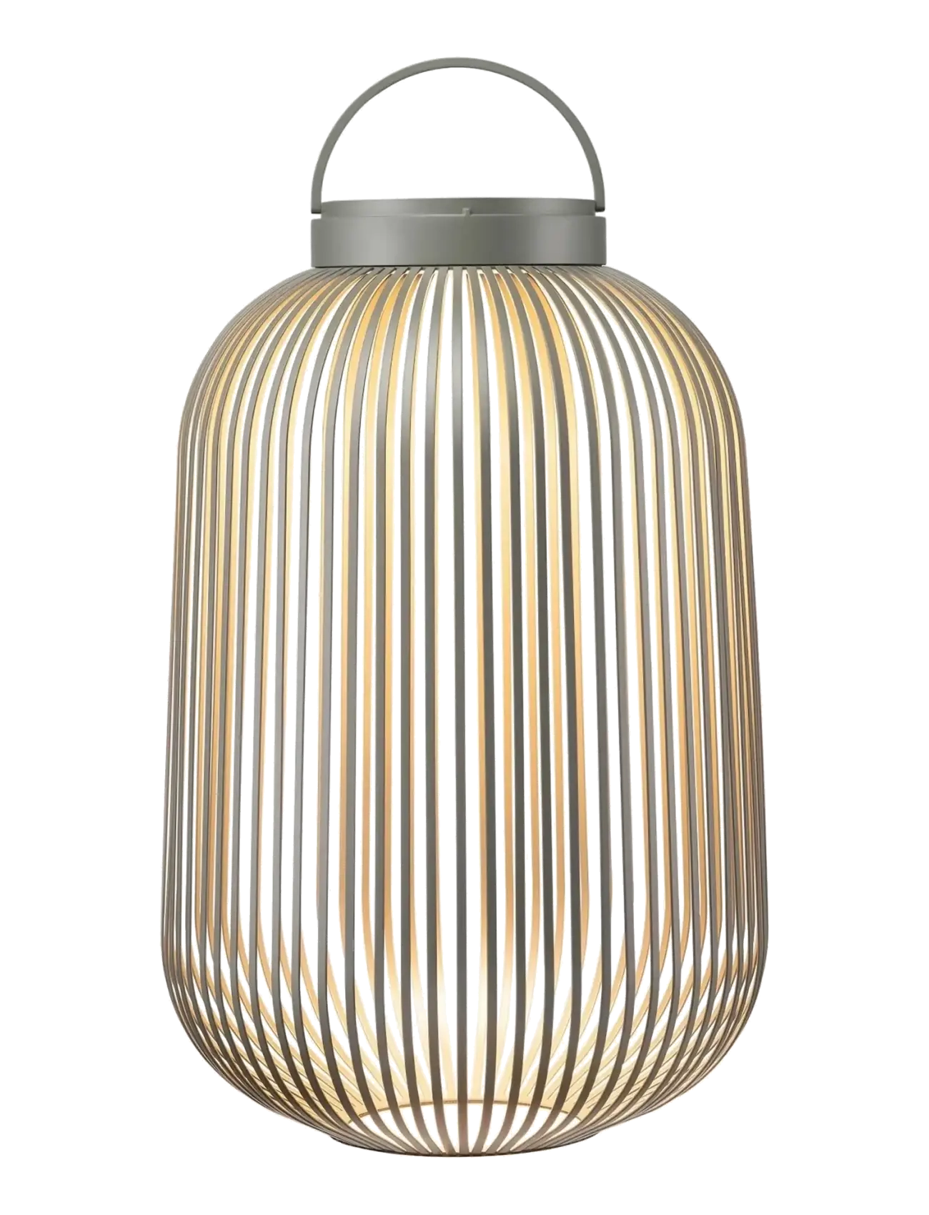 Blomus Mobile Led Lamp L 49 Cm, Ø 31 Cm Lito Led Granite Gray, Lanterne, Grå, Str: L 31CM