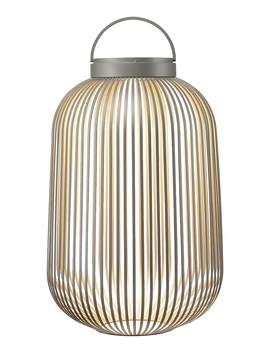 Blomus - Mobile LED Lamp L - 49 cm, Ø 31 cm - LITO LED - Granite Gray - laternad - granite gray - 1