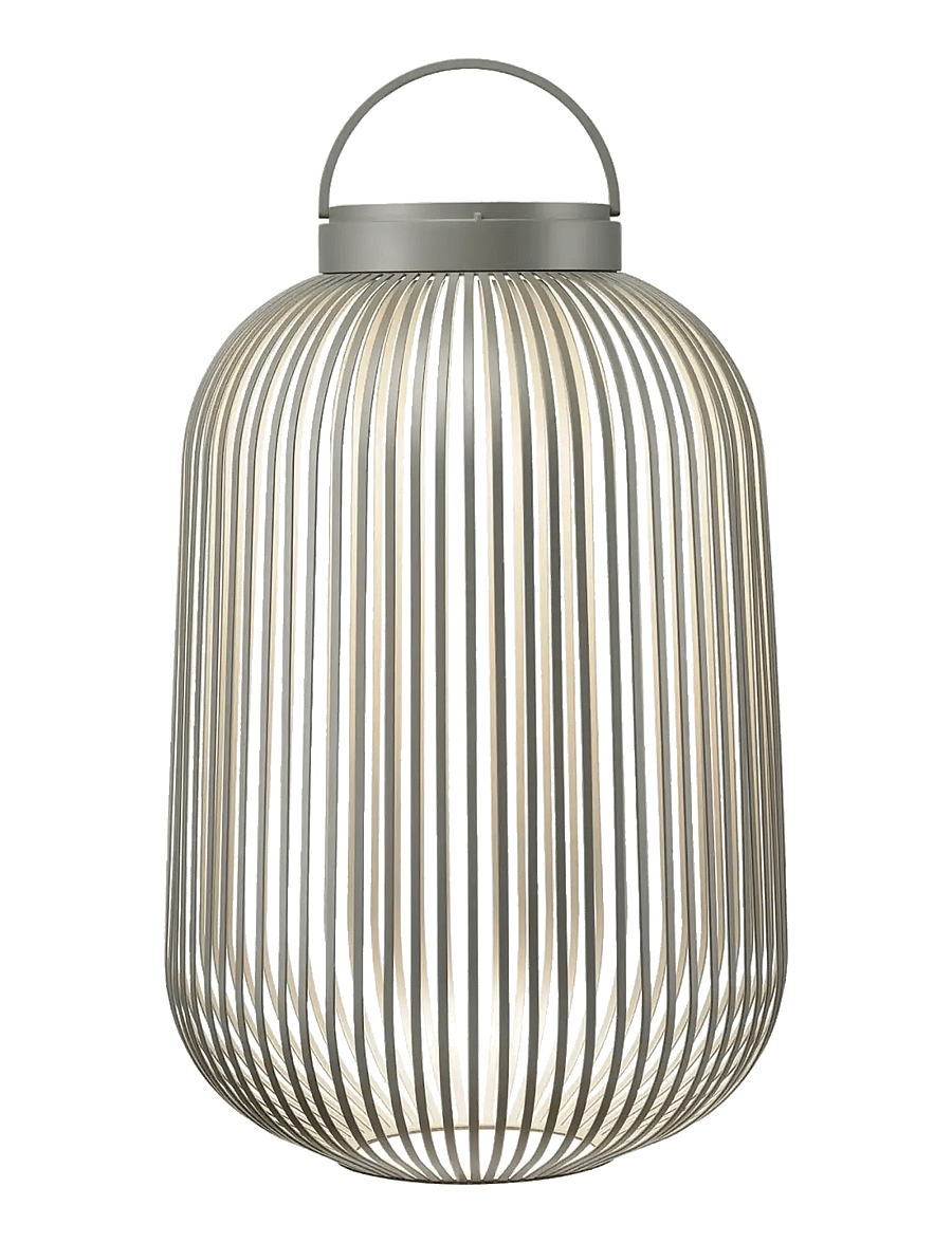 Blomus - Mobile LED Lamp L - 49 cm, Ø 31 cm - LITO LED - Granite Gray - laternad - granite gray - 3