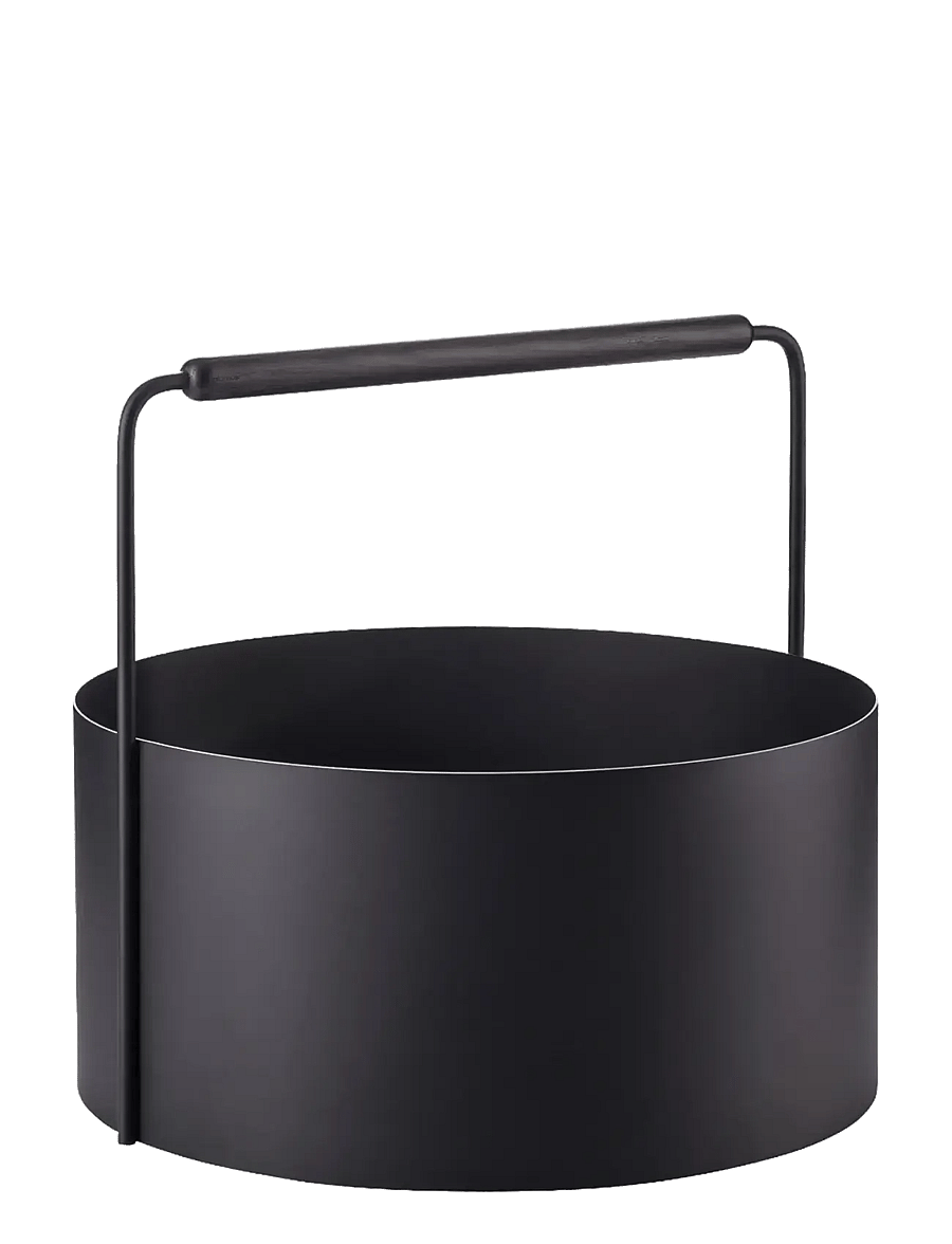 Blomus - Firewood Basket - 42 cm, Ø 45 cm - ASHI - Black - black - 0
