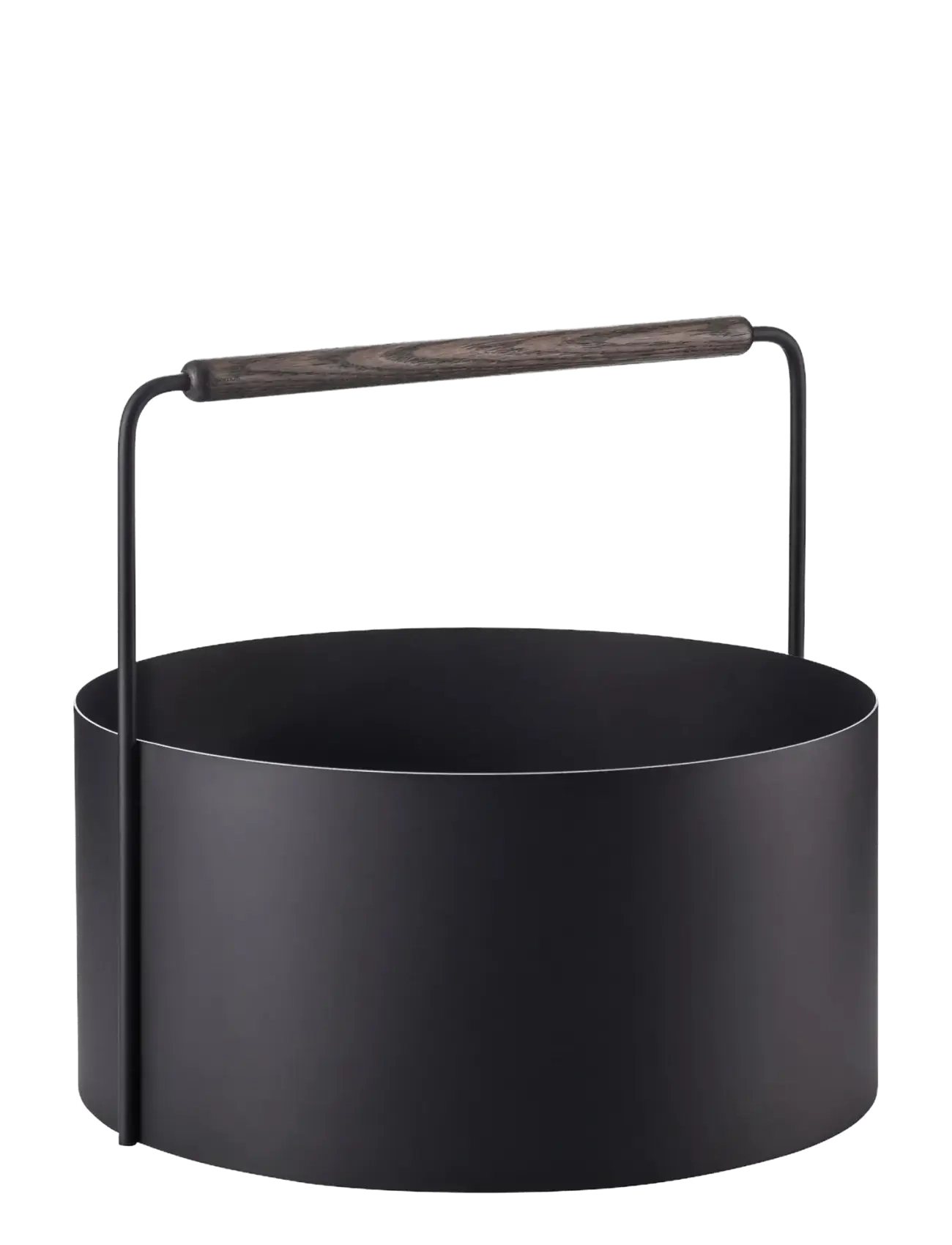 Blomus Firewood Basket 42 Cm, Ø 45 Cm Ashi Brown, Fireplaces, Brun, Str: L 45CM