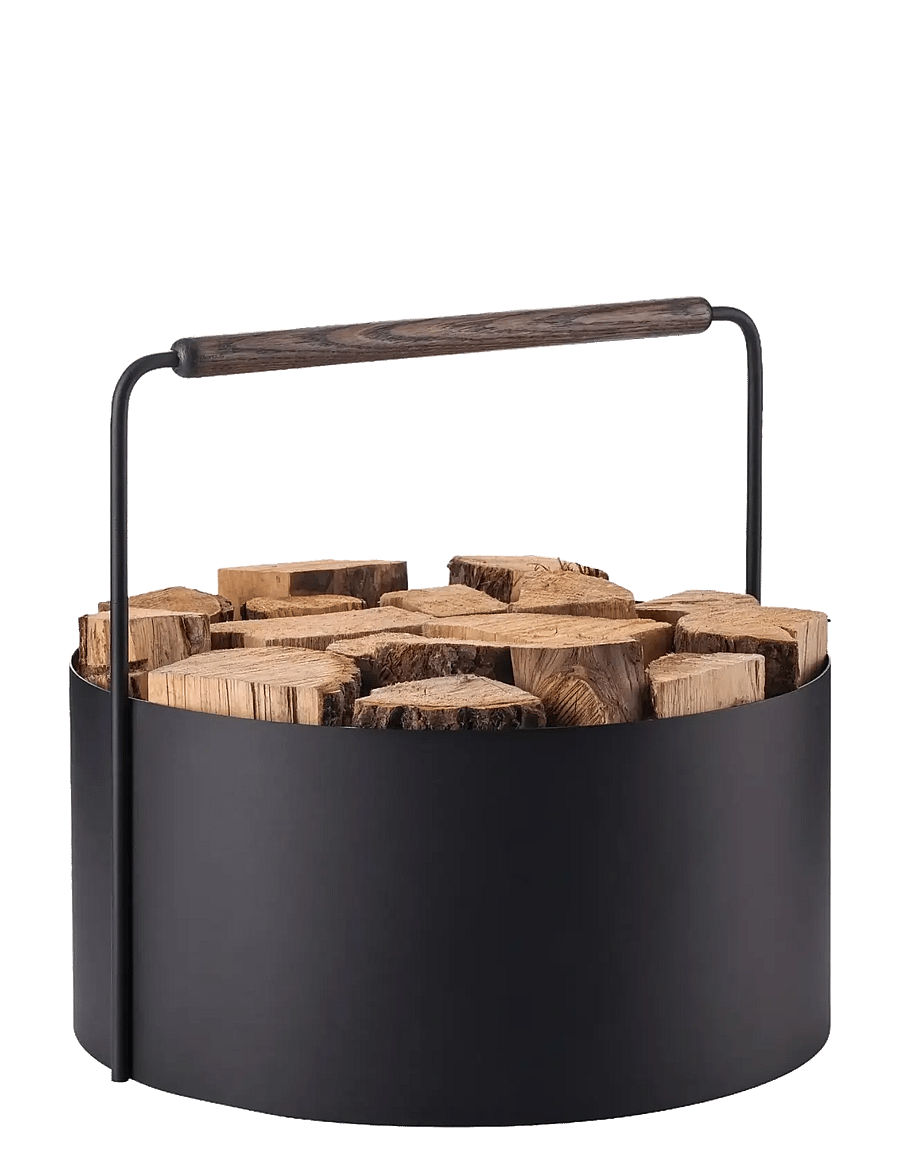 Blomus - Firewood Basket - 42 cm, Ø 45 cm - ASHI - Brown - gartenzubehör - brown - 2