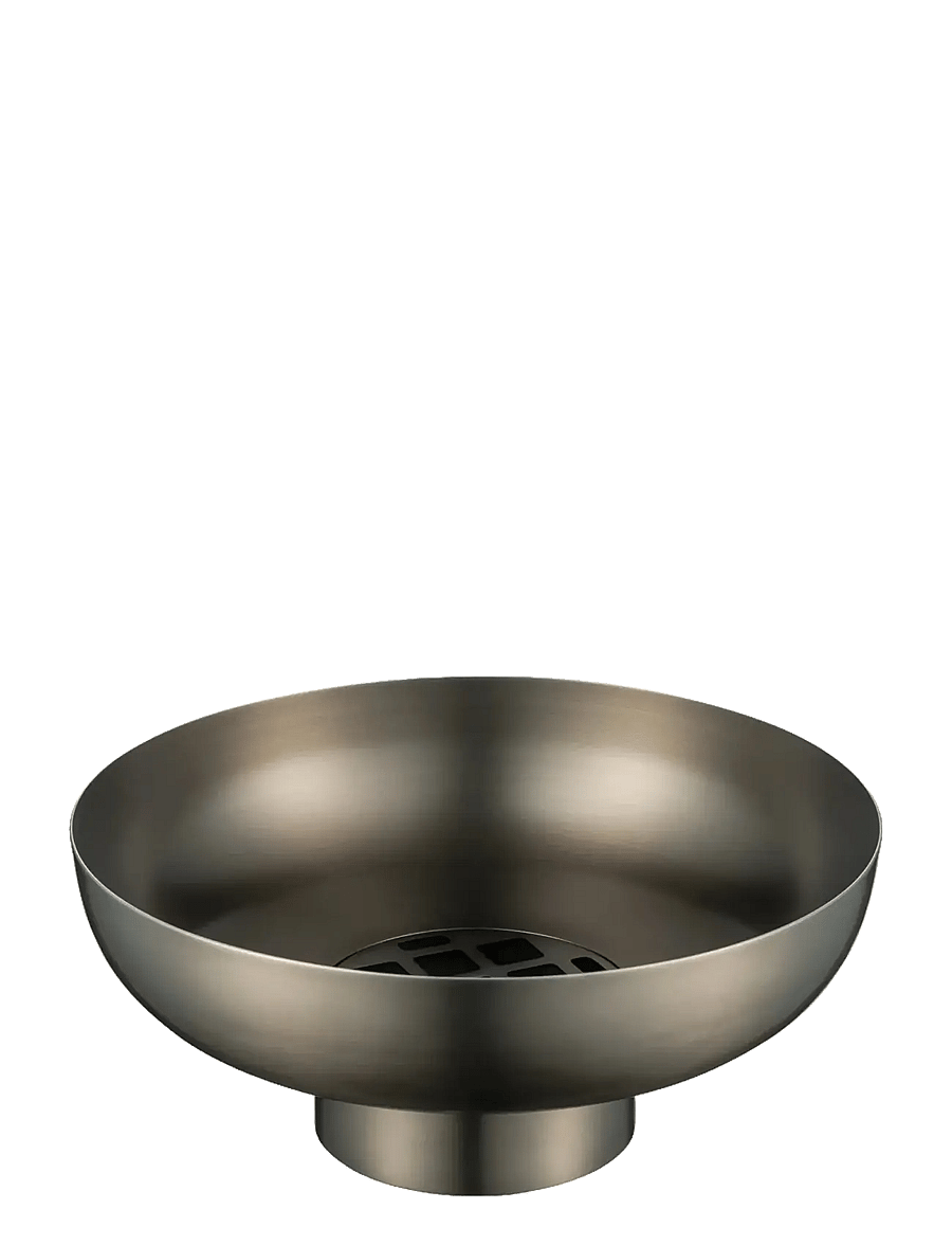 Blomus - Vase - 10 cm, Ø 23 cm - MIYABI - Burned Metal - vaasid - burned metal - 1