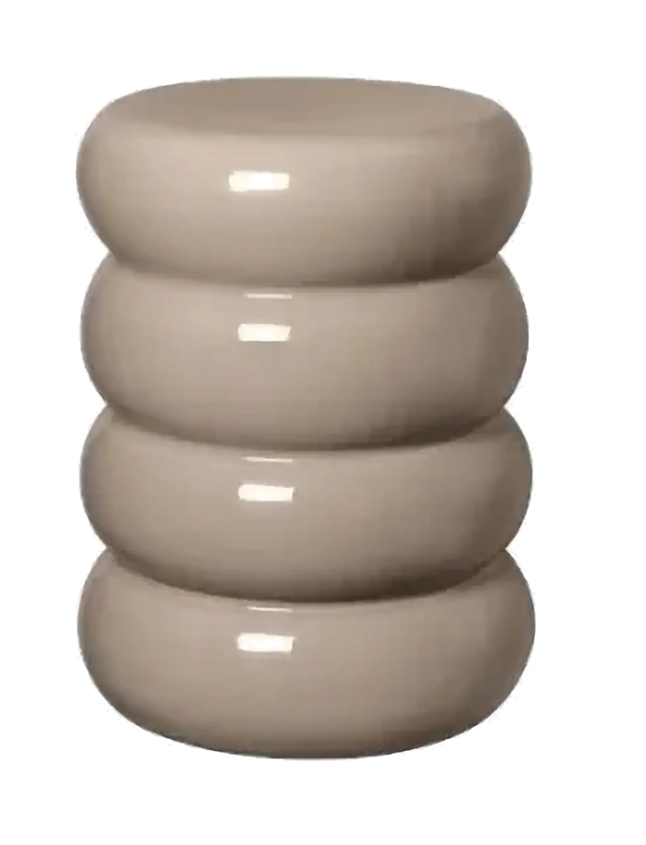 Blomus Ceramic Stool, Round Ø 34 Cm Toru Fungi, Taburet og bænk, Beige, Str: L 34CM