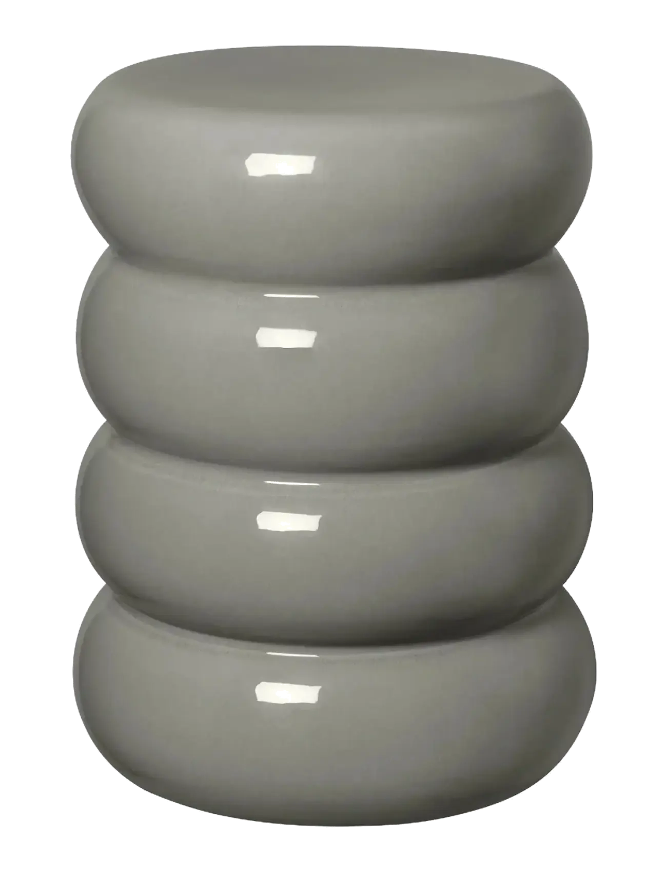 Blomus Ceramic Stool, Round Ø 34 Cm Toru Elephant Skin, L cm, Chairs & Stools, Grau - Stools Benches, Homeware