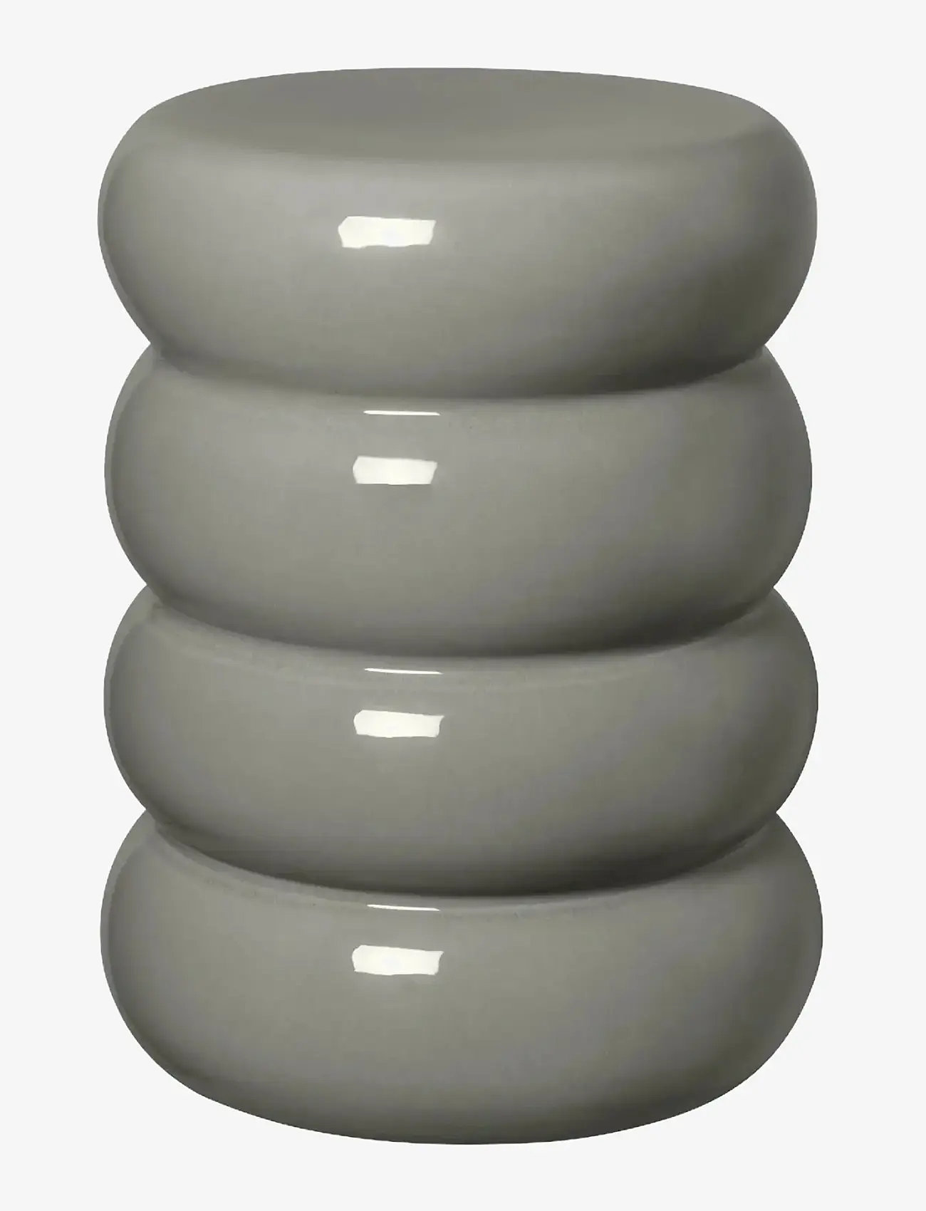 Blomus - Ceramic Stool, round - Ø 34 cm - TORU - Elephant Skin - sideborde og små borde - elephant skin - 0