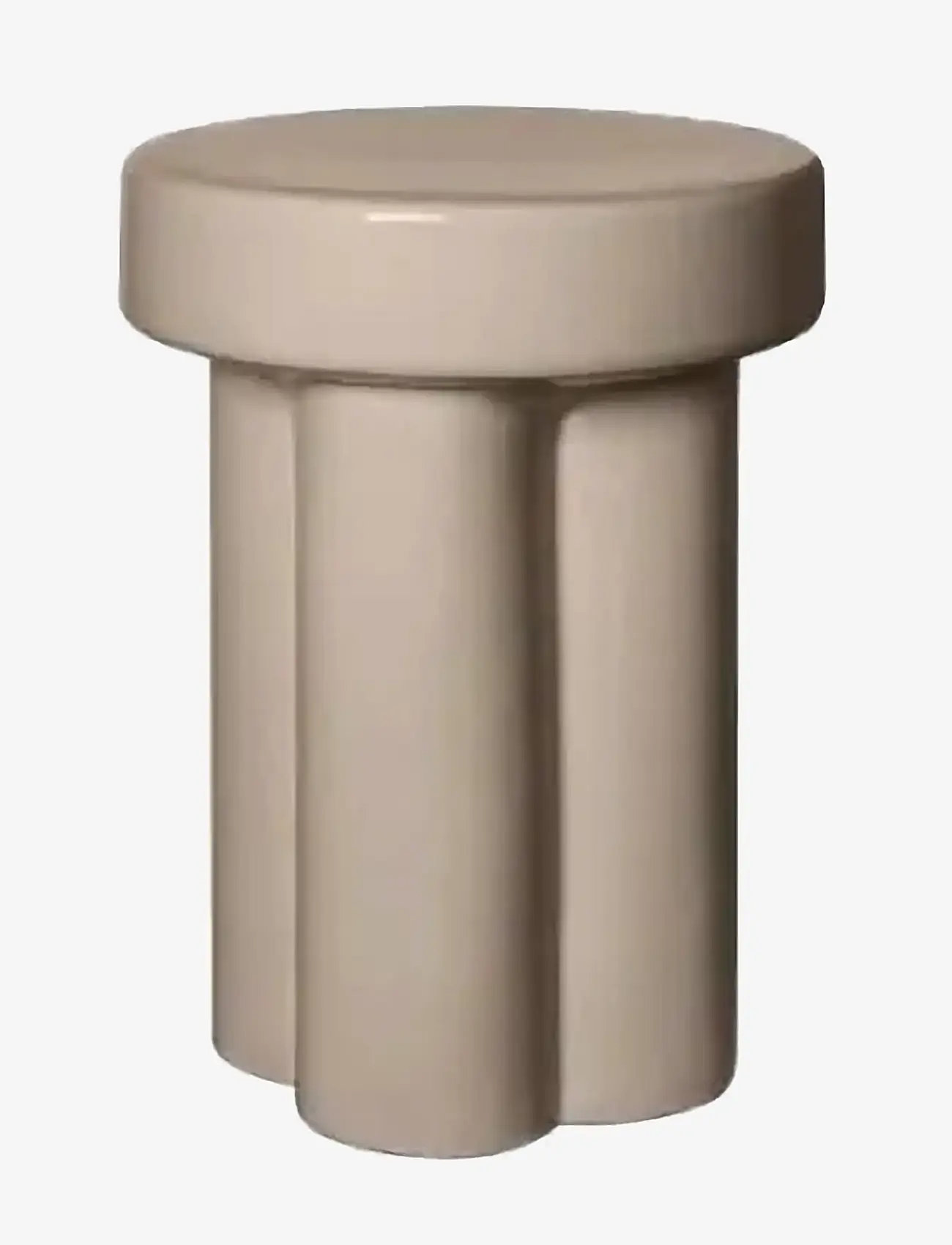 Blomus - Ceramic Stool - Ø 33 cm - TORU - Fungi - sideborde og små borde - fungi - 0