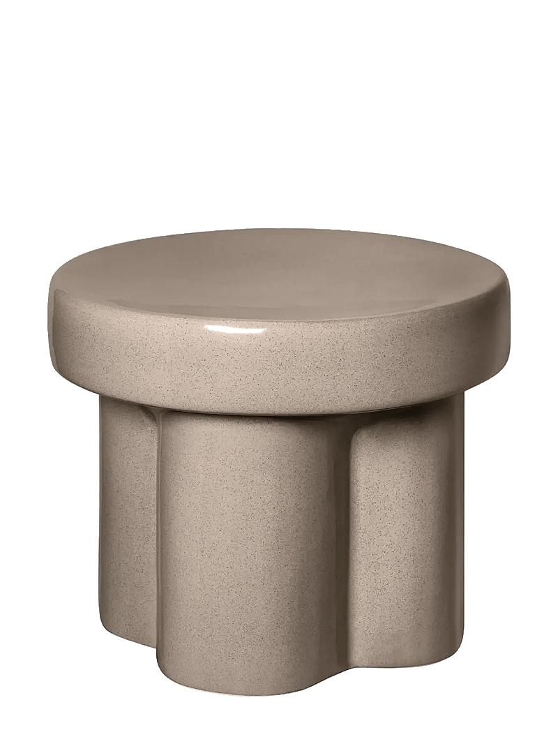 Blomus - Ceramic Stool, low - Ø 40 cm - TORU - Fungi - küljelauad ja väikesed lauad - fungi - 0