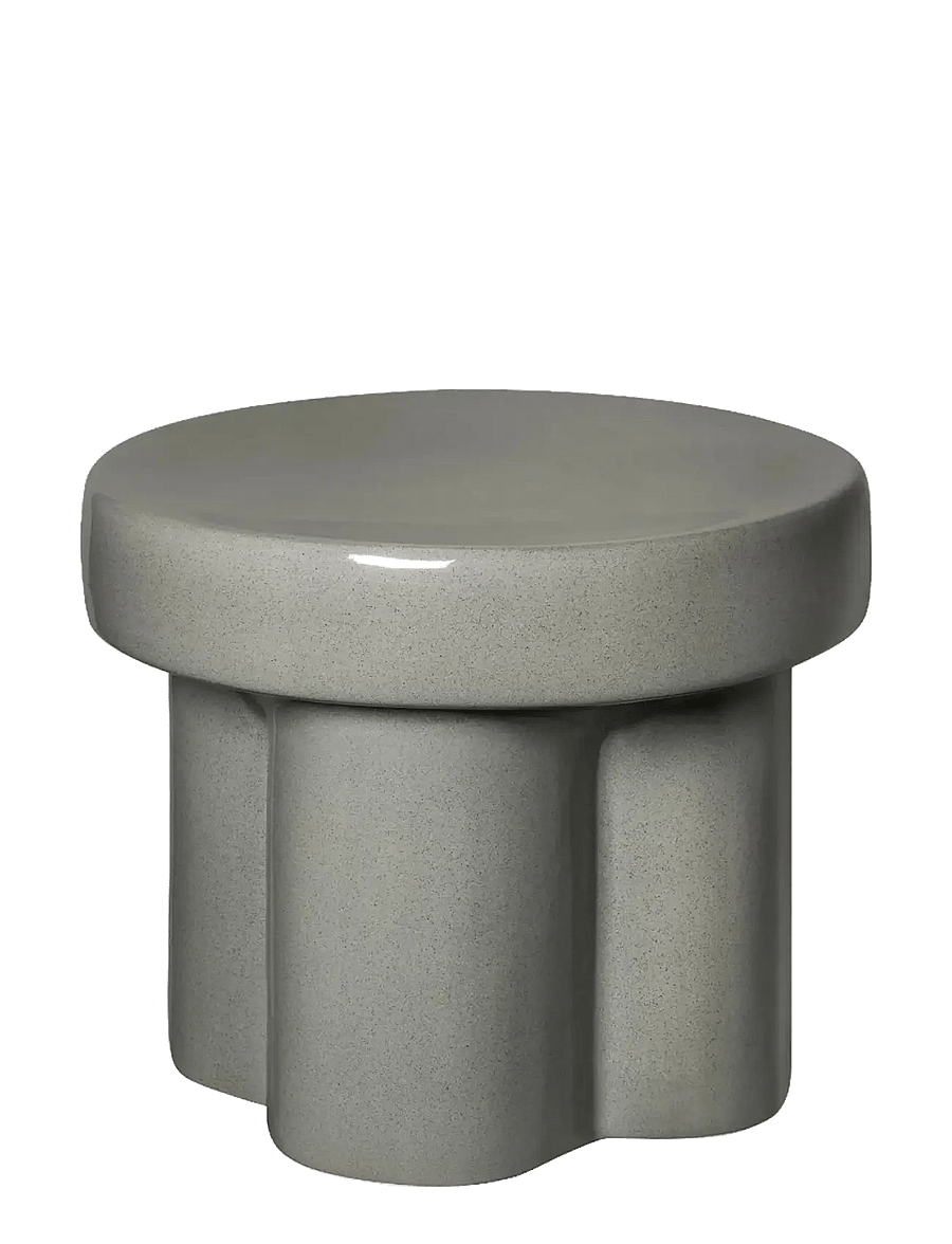 Blomus - Ceramic Stool, low - Ø 40 cm - TORU - Elephant Skin - hocker & bänke - elephant skin - 1