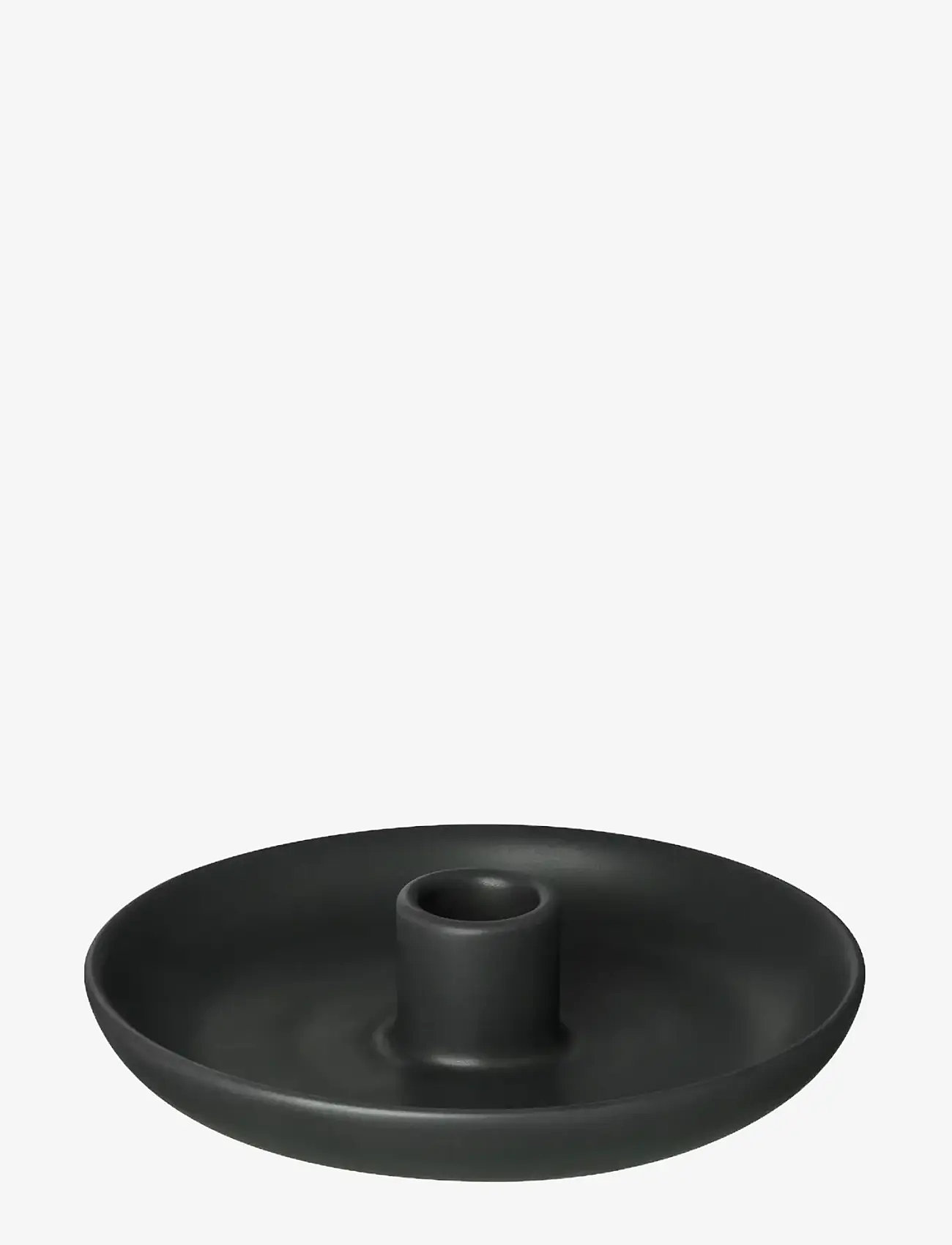 Blomus - Candle Holder - Ø 14 cm - VELA - Black - lysestager - black - 1